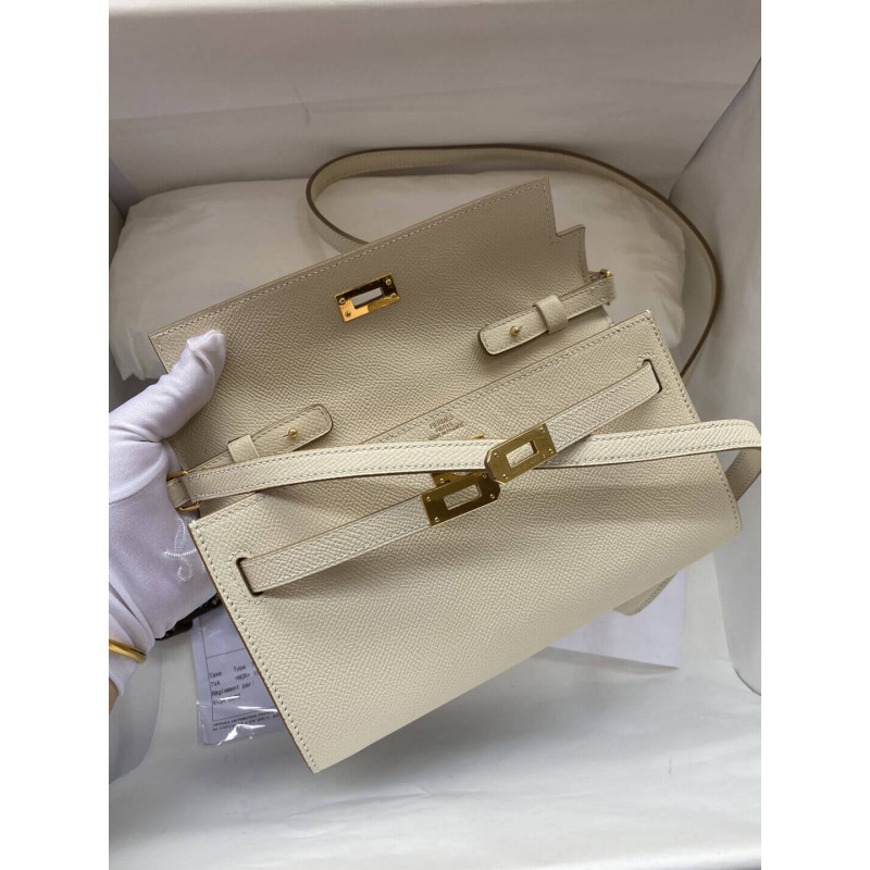 Replica Hermes Kelly Wallet To Go Woc 499041 Off-White1:1High-quality replica