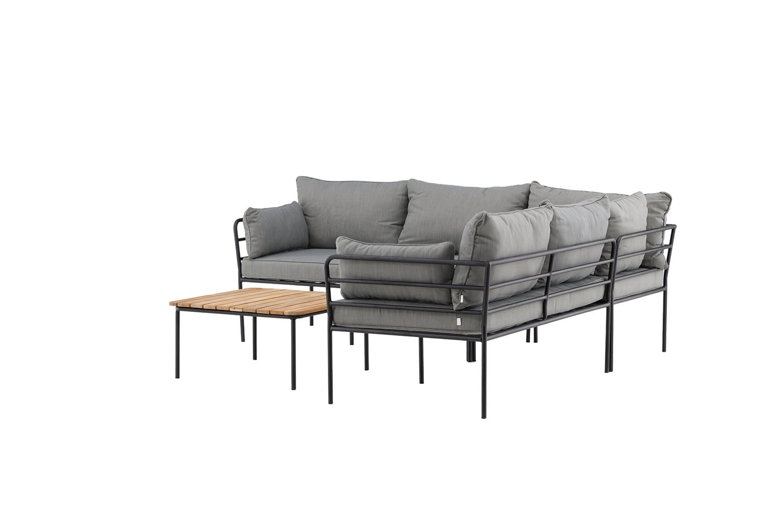 Rebellenclub Most Hoekloungeset - Zwart