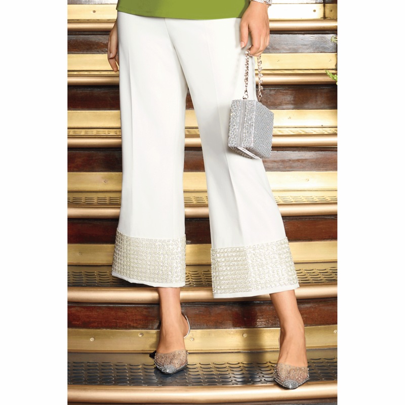 Tulum Trim Pant - MIDNIGHT VELVET CATALOG