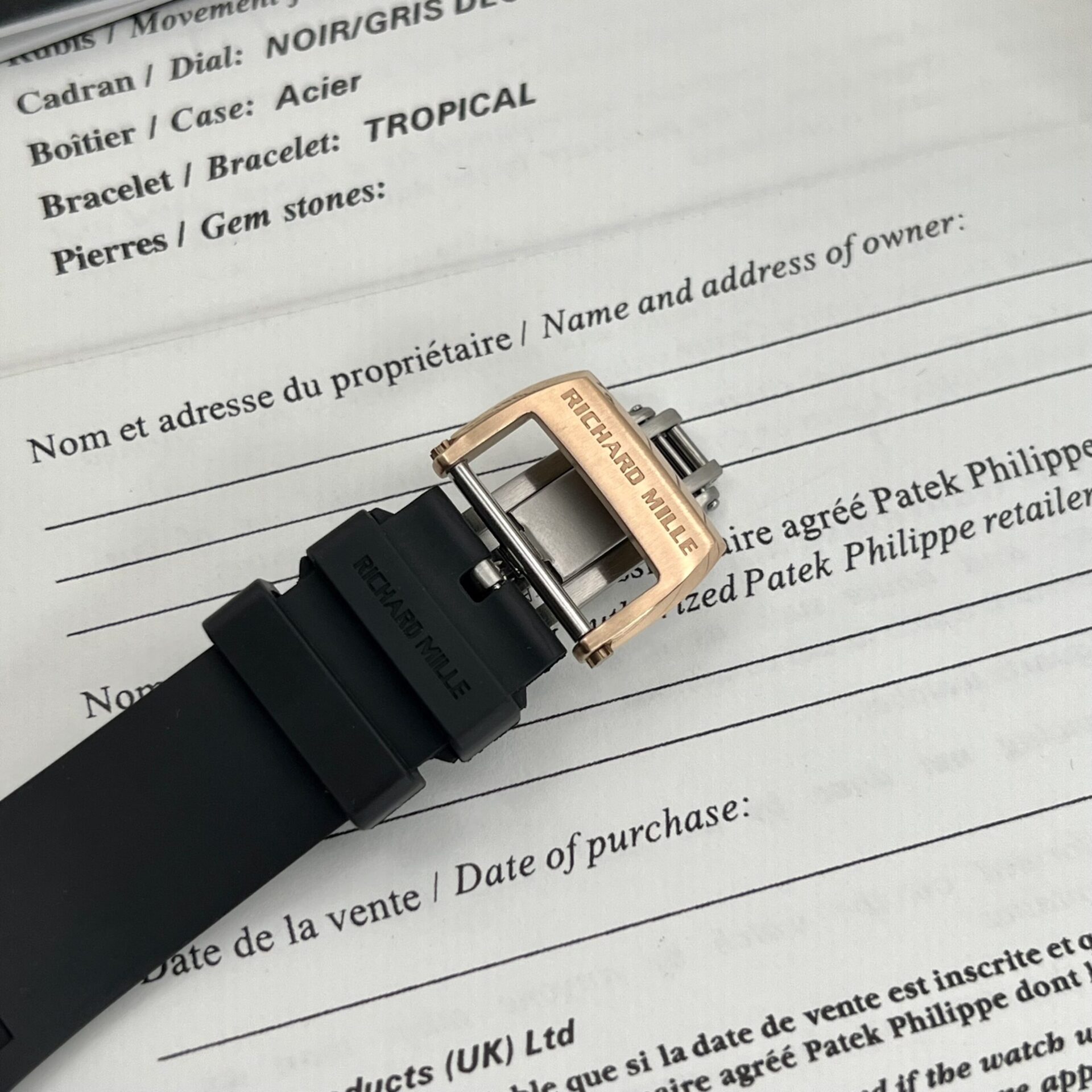 Richard Mille RM 19-01 Rose Gold With Diamonds Replica 11 Watch Spider 42MM - Top club