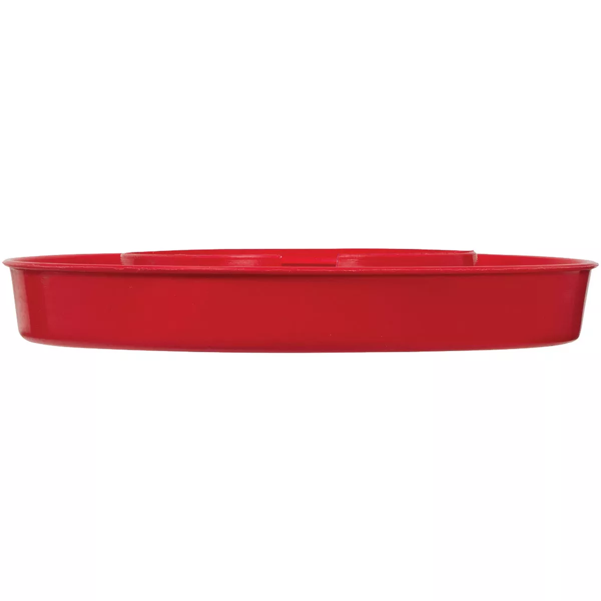 Farm-Tuff 1 Gal. Screw-On Red Polypropylene Poultry Waterer Base