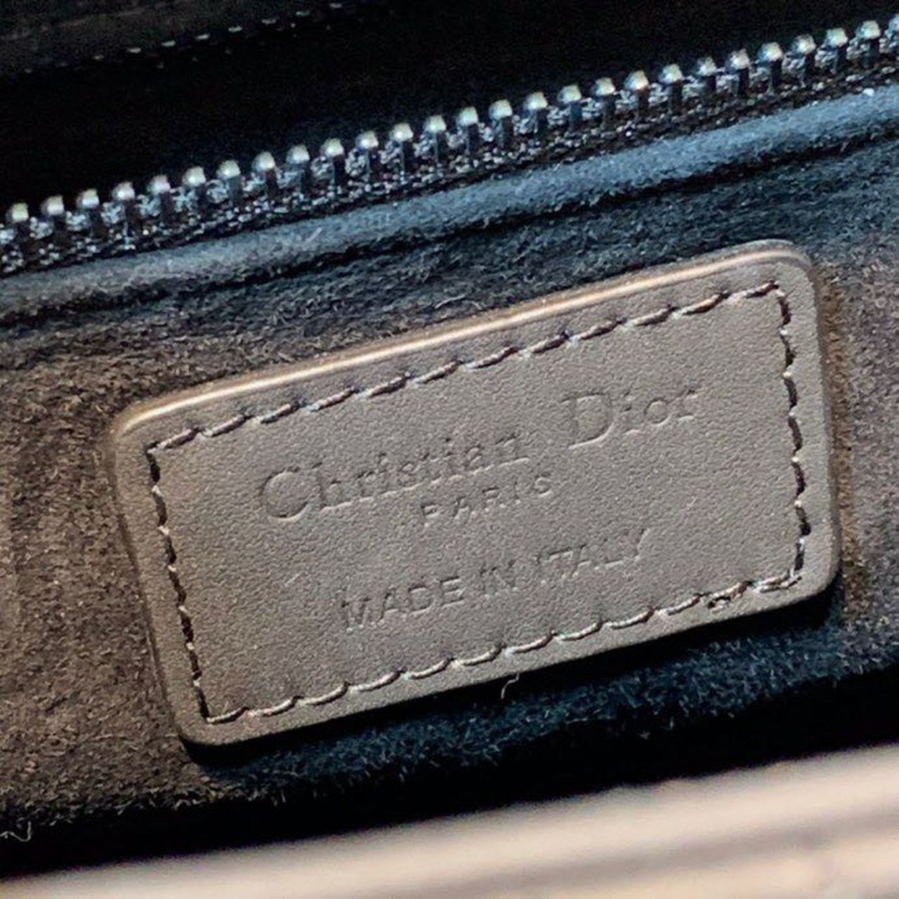 Christian Dior Medium Lady Dior Bag Matte Hardware Black Ultramatte For Women 9.5in/24cm CD M0565SLOI_M9891:1High-quality replica