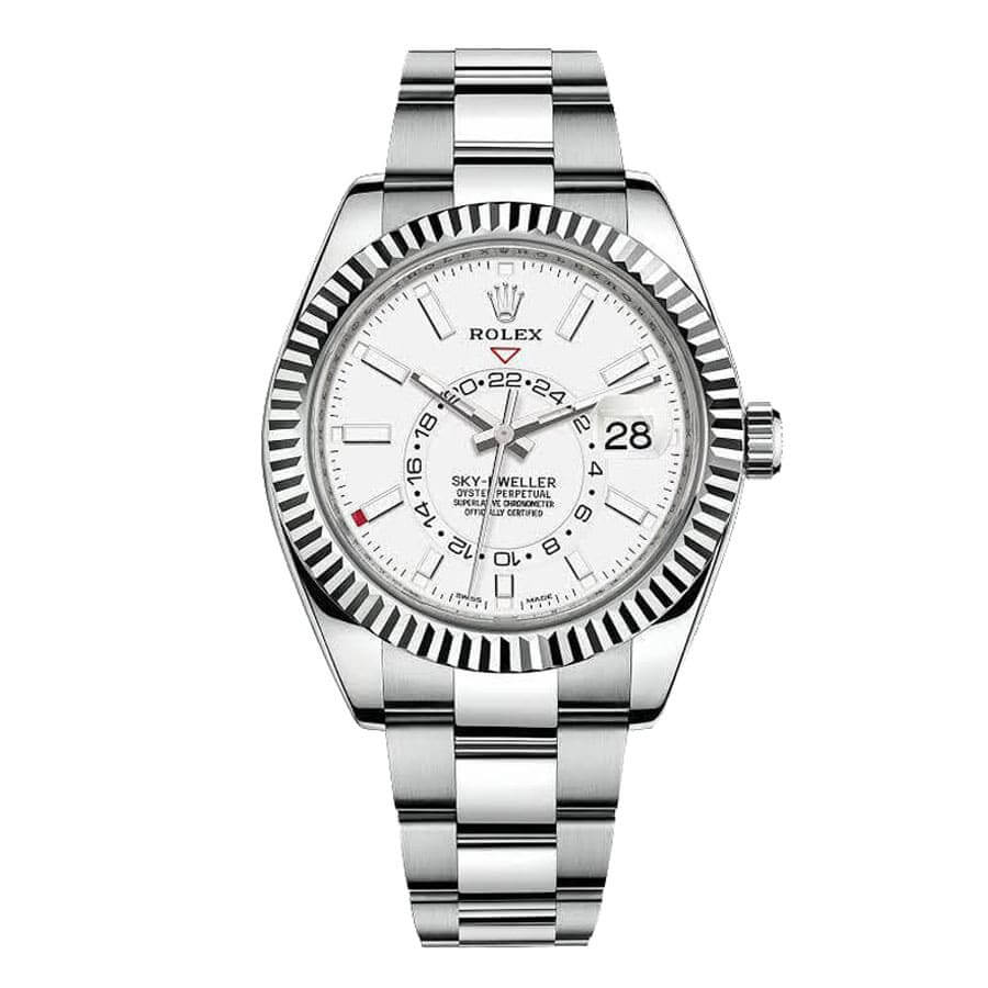Rolex Sky-Dweller 326934 White Dial Replica - Elite Watch Atelier