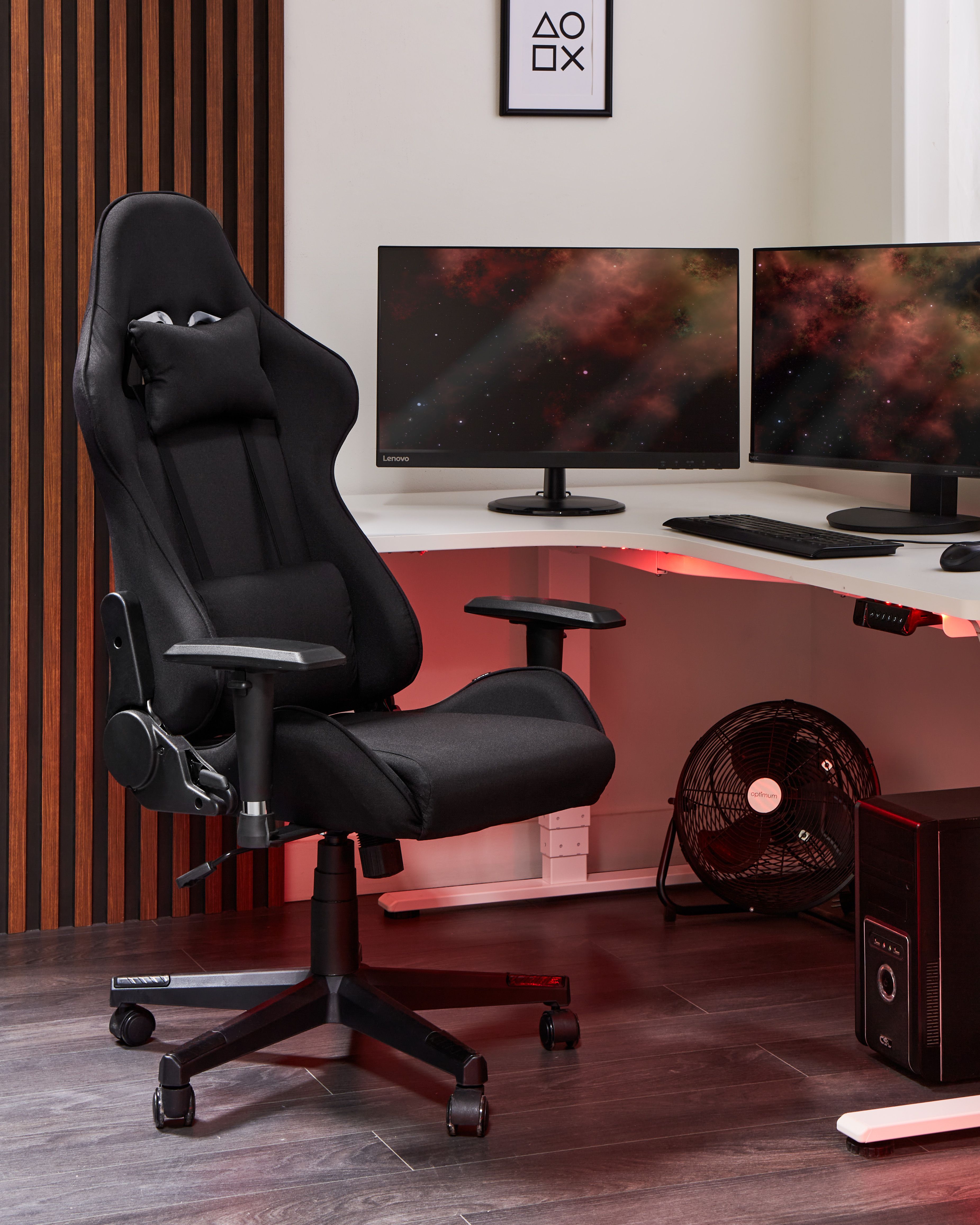 Gaming Chair WARRIOR Black