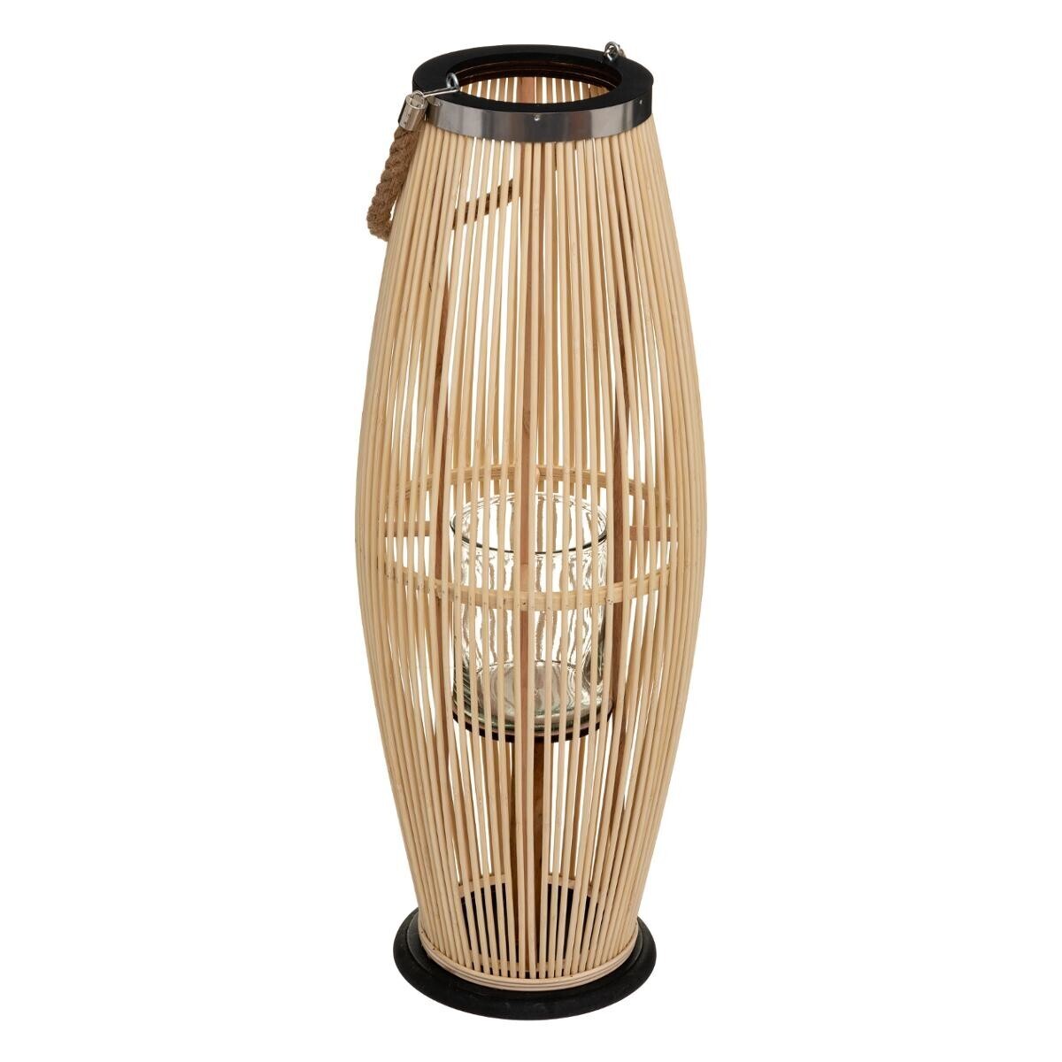 Lantern "Fit" Bamboo, H.72 cm