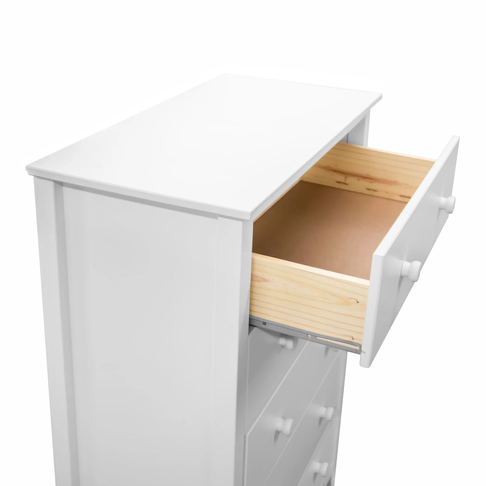 Adeptus Solid Wood Easy Pieces 4 Drawer Chest of Drawers - White - Image 19