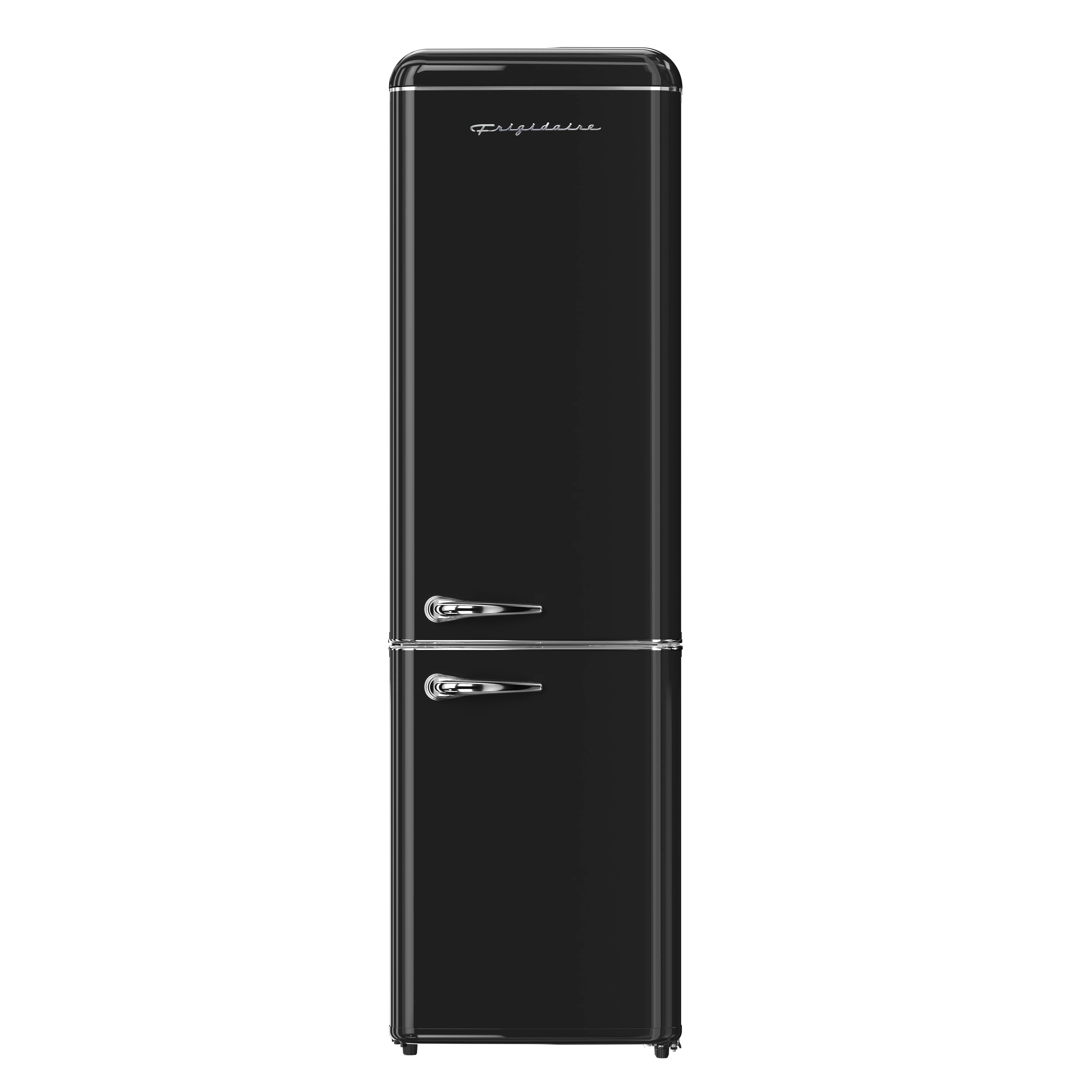 Frigidaire 9.0 Cu. Ft. Bottom Mount Retro Refrigerator, Black - Image 2