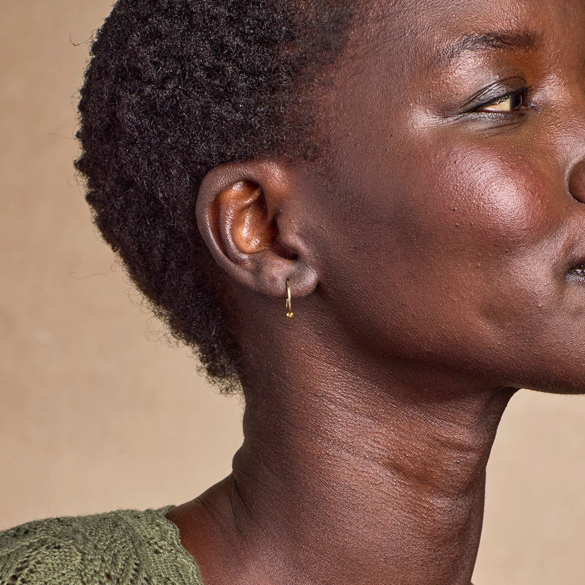 18Kt Gold Plate Double Dot Earrings - Sundance Clothing