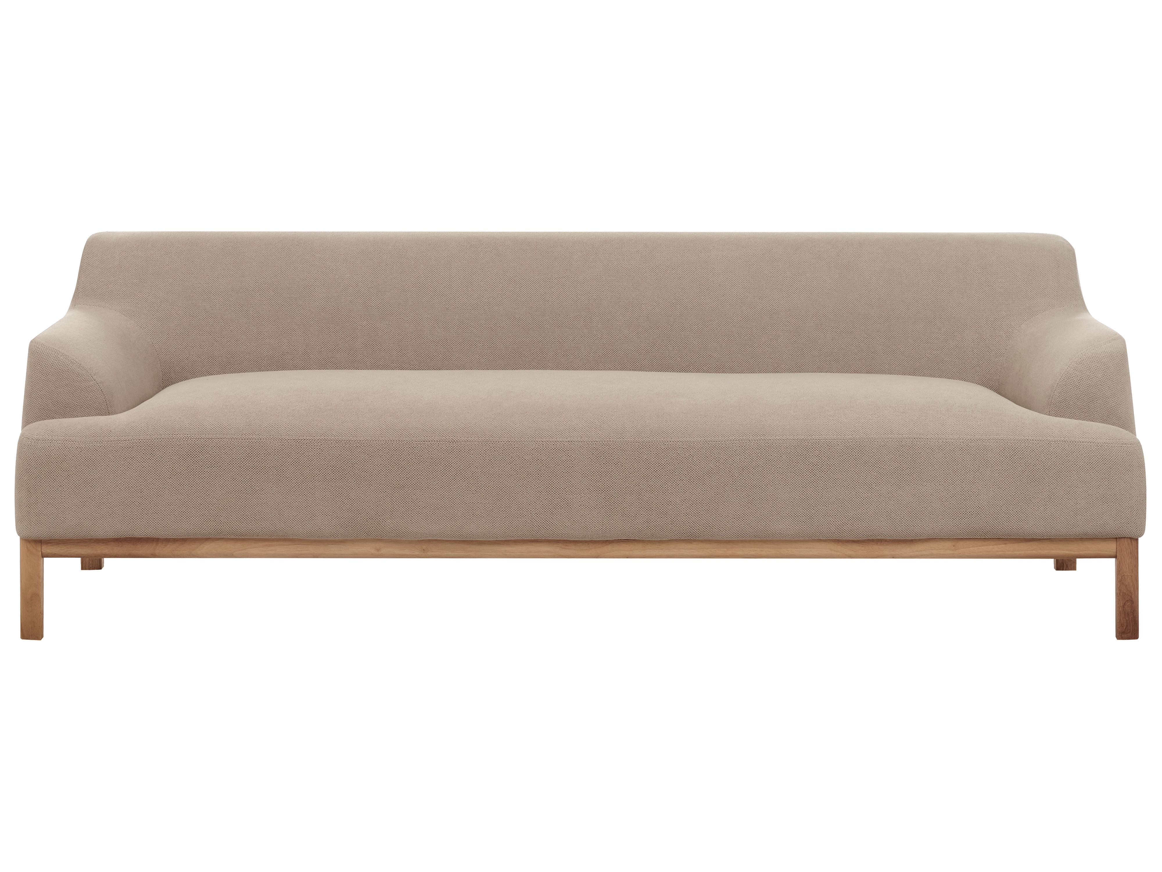Sofa 3 Seater SOSJO Fabric Taupe