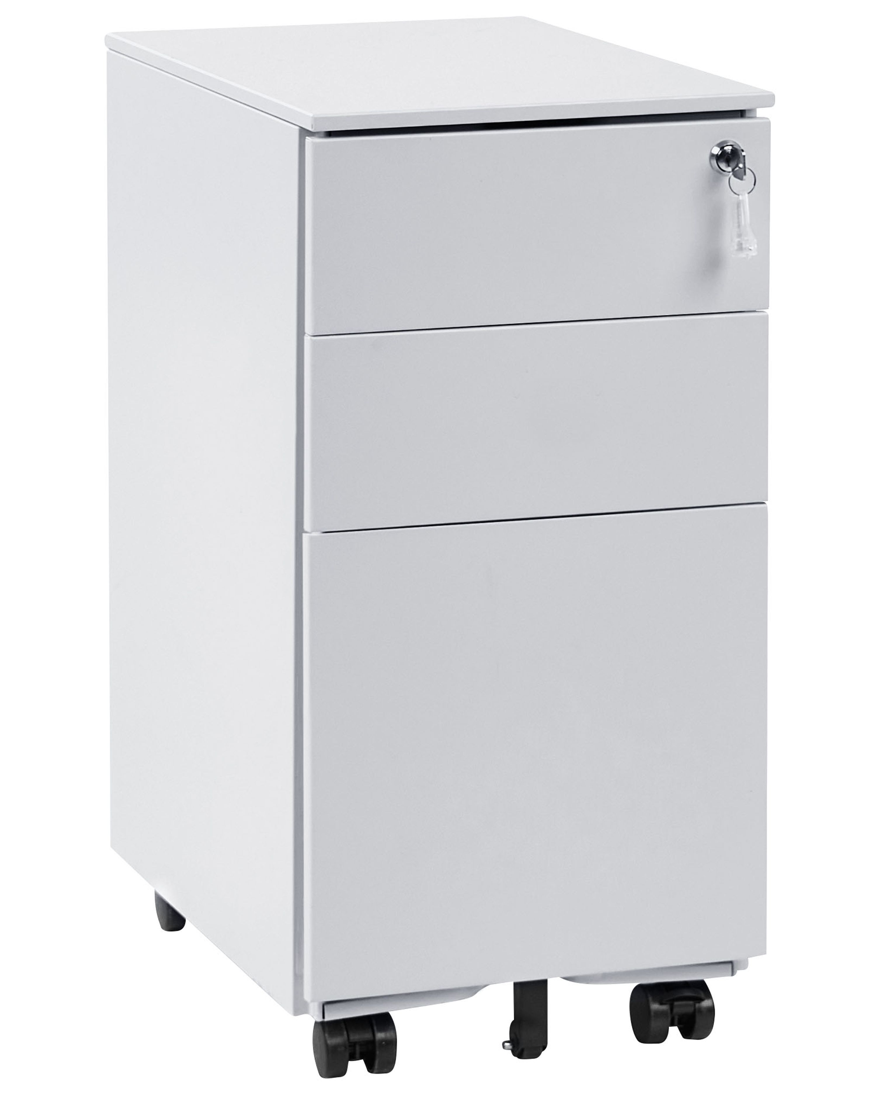 Storage Unit BOLSENA Metal Light Grey