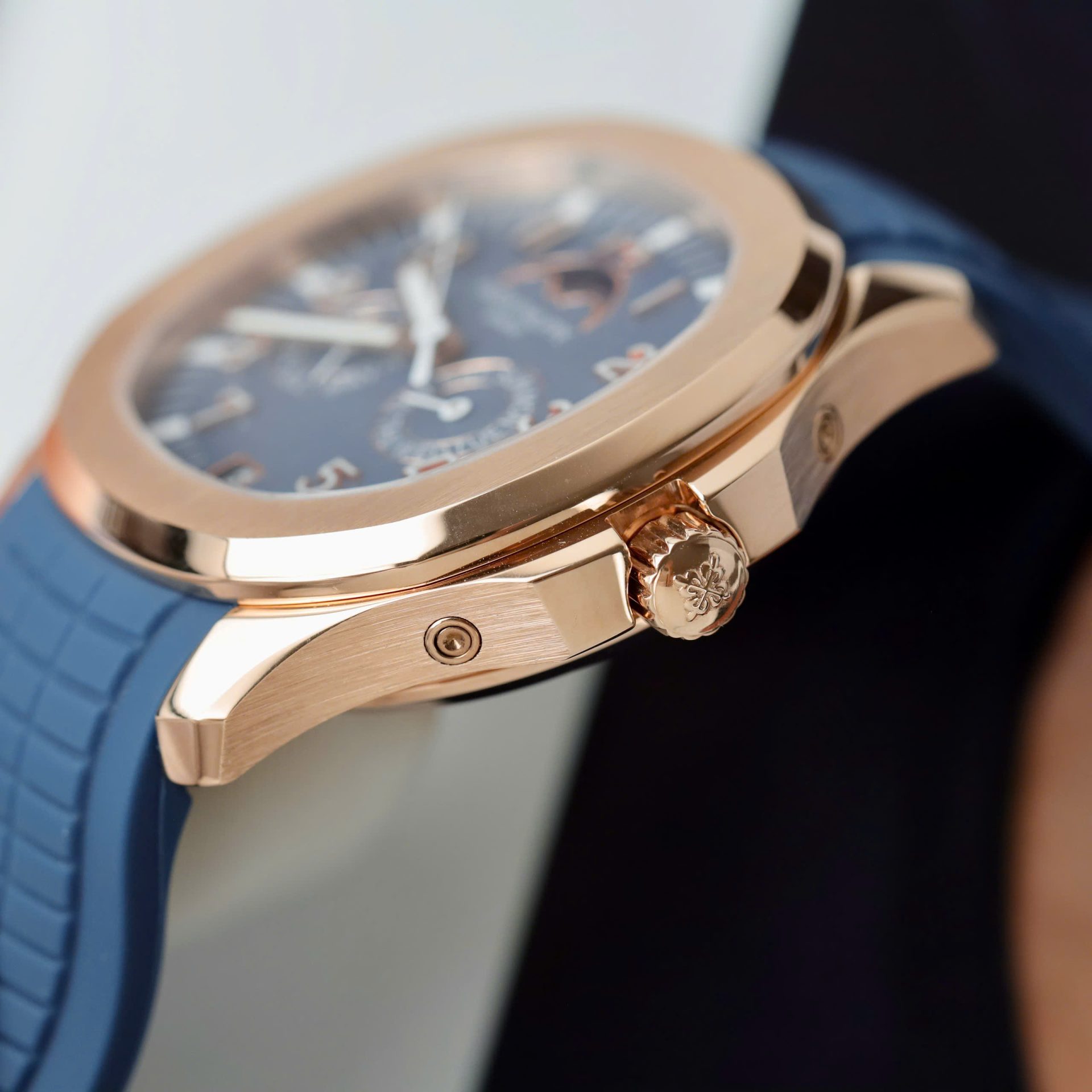 Patek Philippe Best Replica Watch Aquanaut 5261R Automatic Swiss Movement Blue Dial 40mm - Top club
