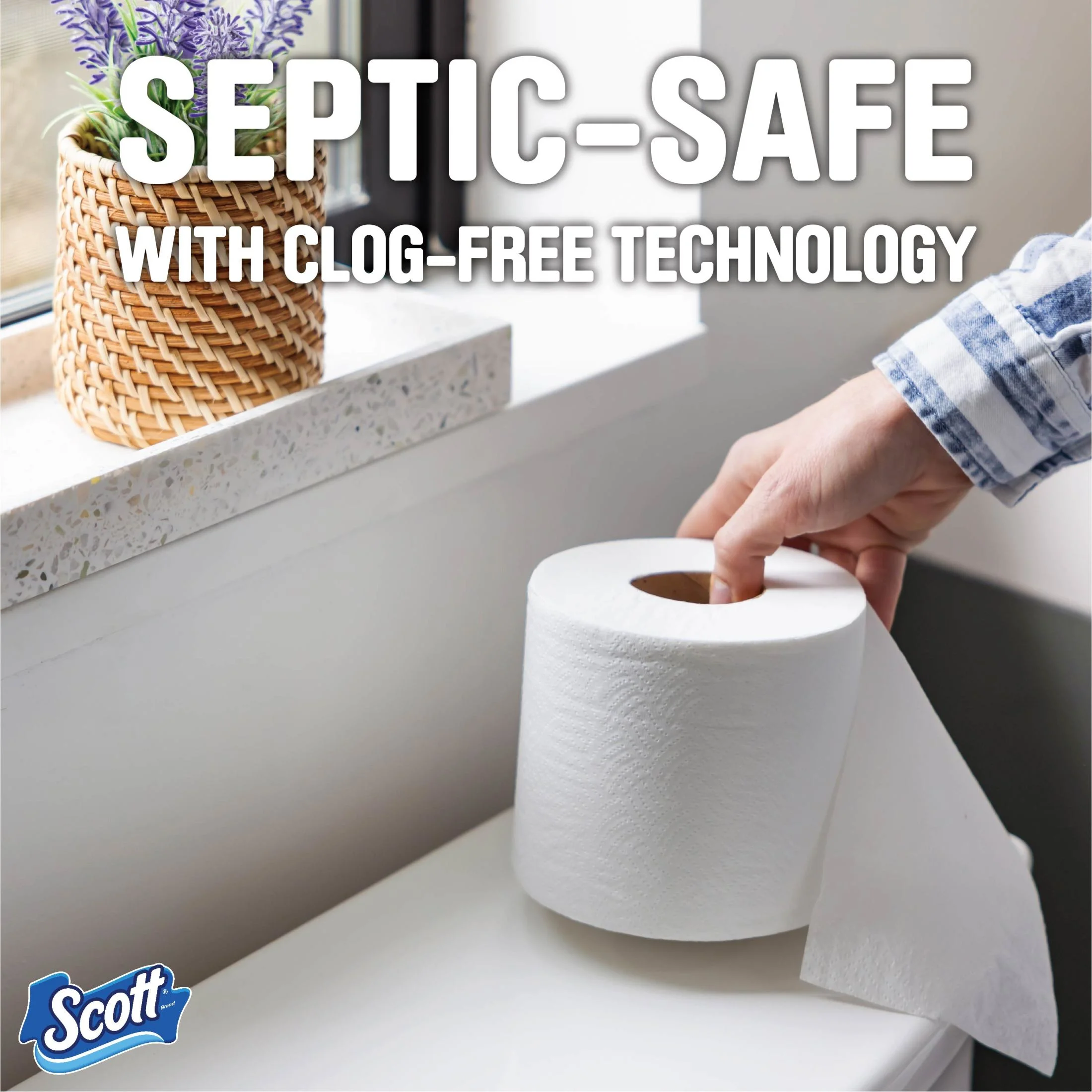 (3 pack) Scott 1000 Toilet Paper, 36 Rolls, 1,000 Sheets per Roll - Image 6