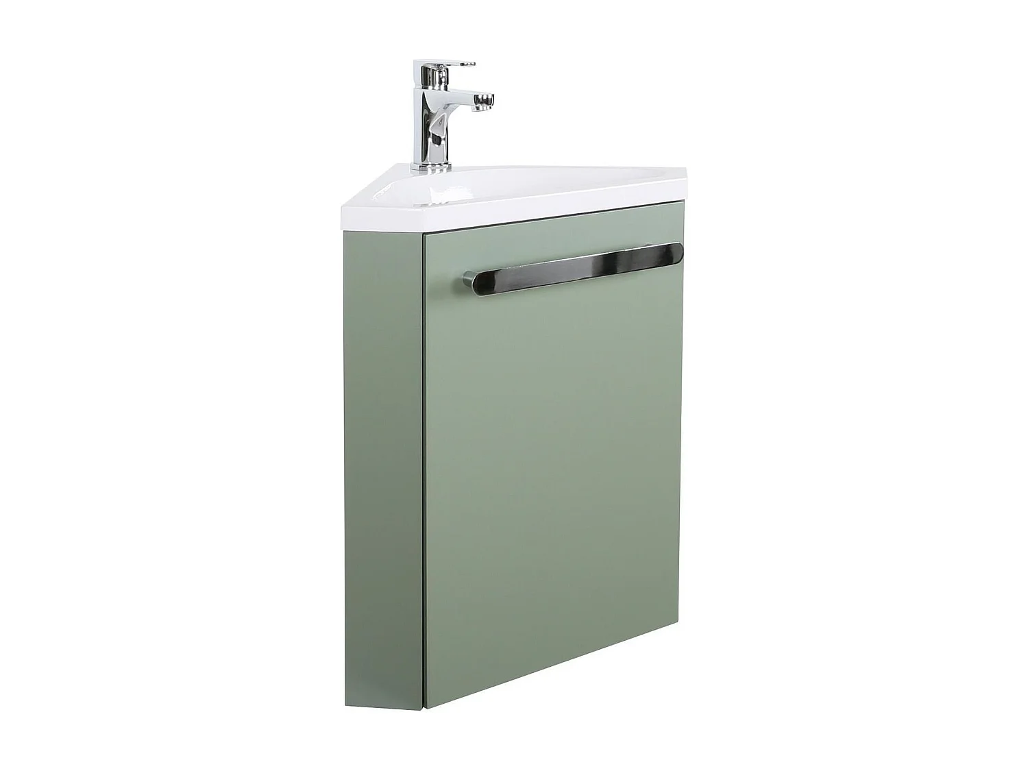 Meuble lave-mains SKINO + robinet chromé