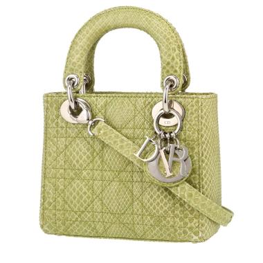Dior Lady Dior handbag in pink leather cannage1:1High-quality replica