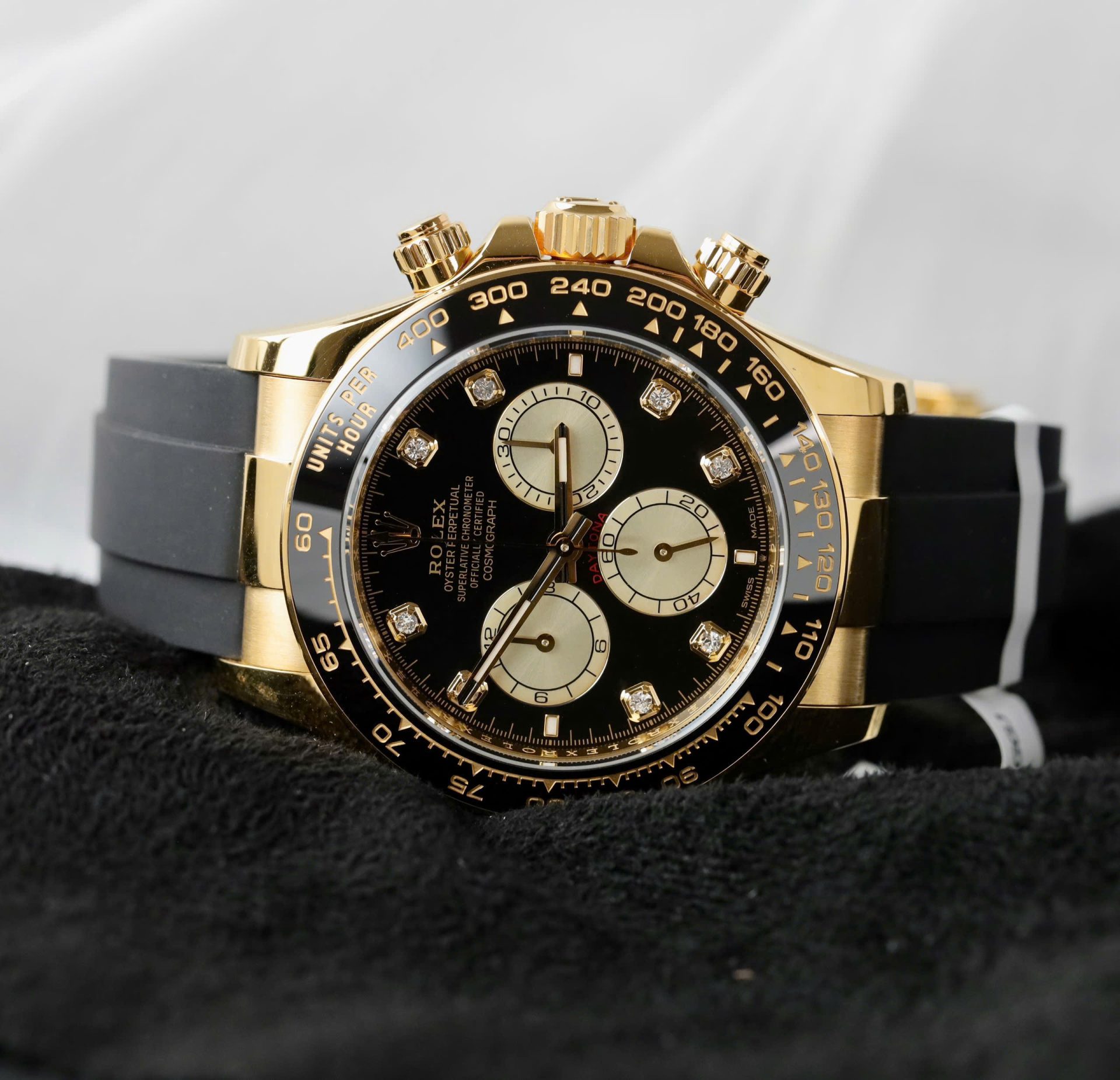 Rolex Daytona Replica Watch Custom 18K Gold Wrapped Movement Calibre 4131 40mm - Top club