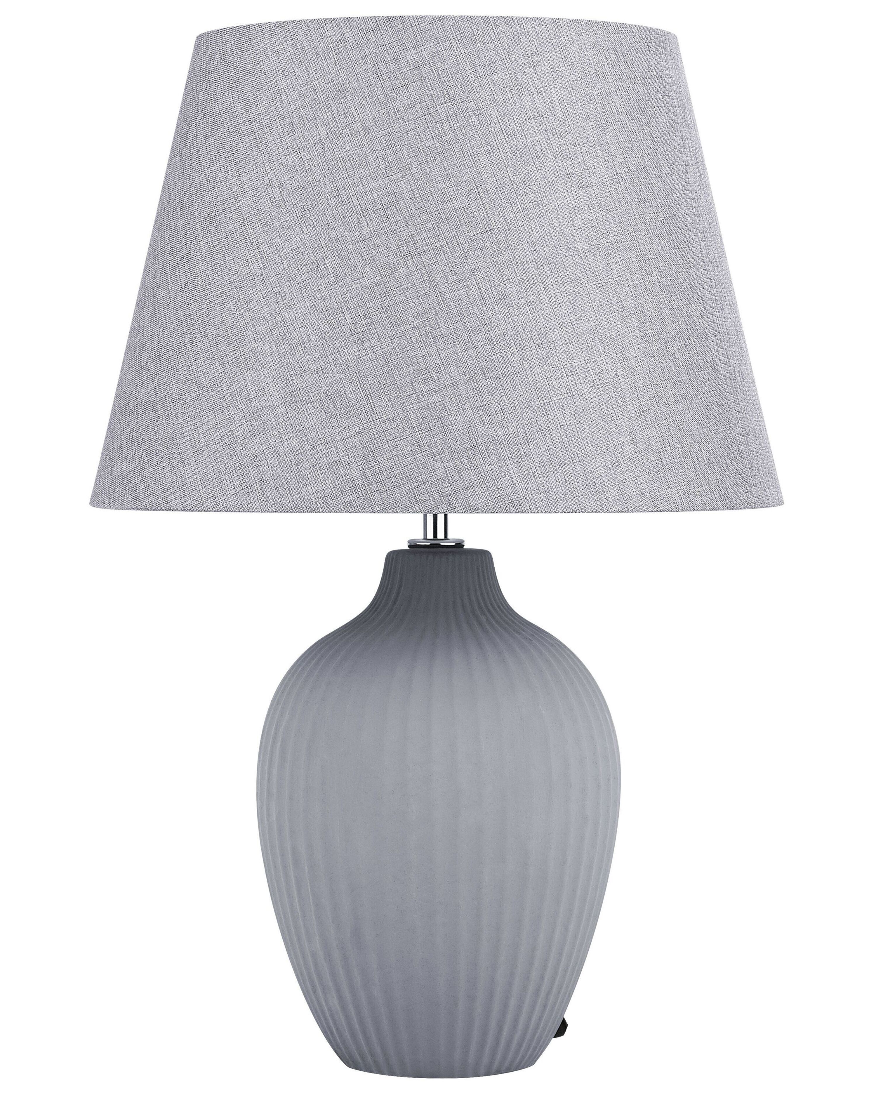 Table Lamp FERGUS Ceramic Grey