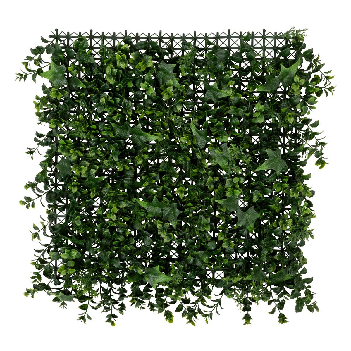 Grass plant square "Izy" Green, 50x50 cm