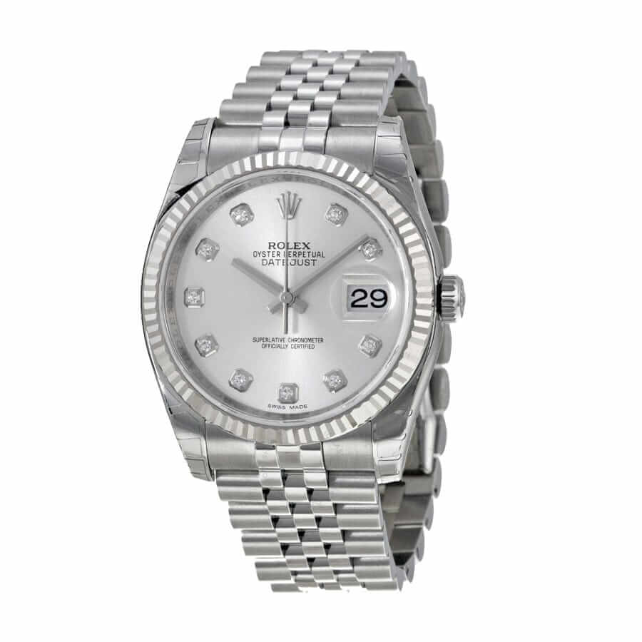 Rolex Datejust 116234-0084 Silver Dial Replica - Elite Watch Atelier