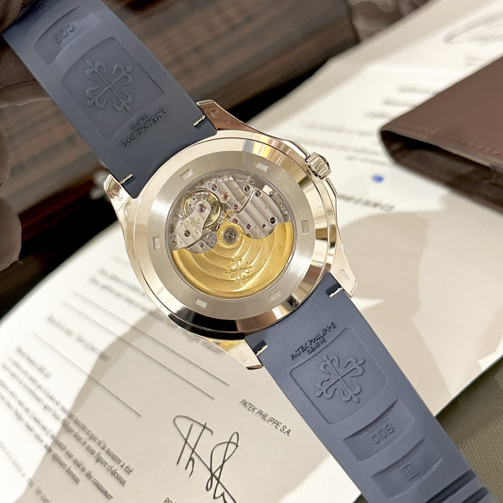 Patek Philippe Aquanaut 5167 Replica 1:1 Watch Blue 3K Factory 40mm - Top club