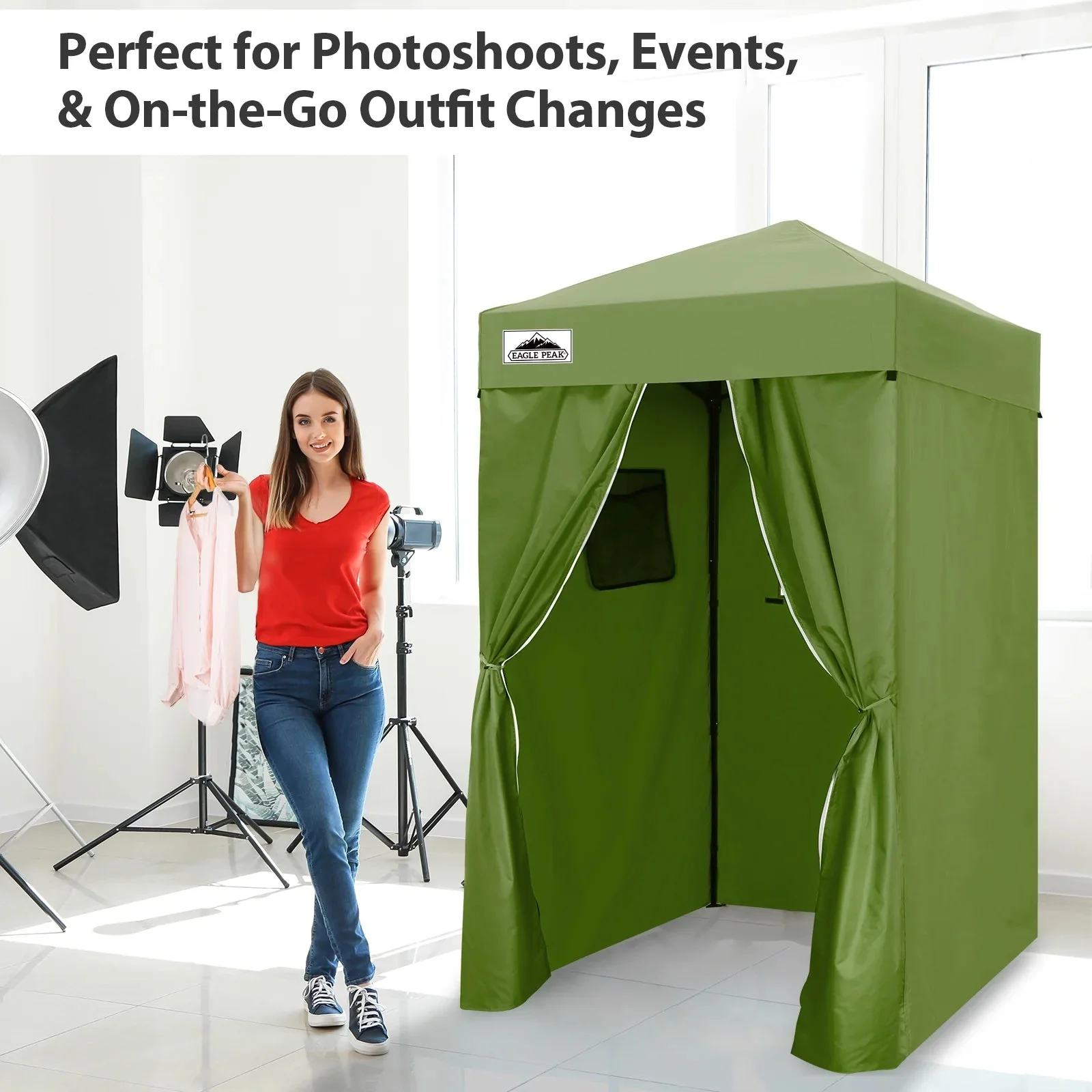 EAGLE PEAK Ultra Compact 4 ft x 4 ft Pop-Up Changing Room Canopy - Flex - Image 177 EAGLE PEAK Ultra Compact 4 ft x 4 ft Pop-Up Changing Room Canopy - Flex - Image 177