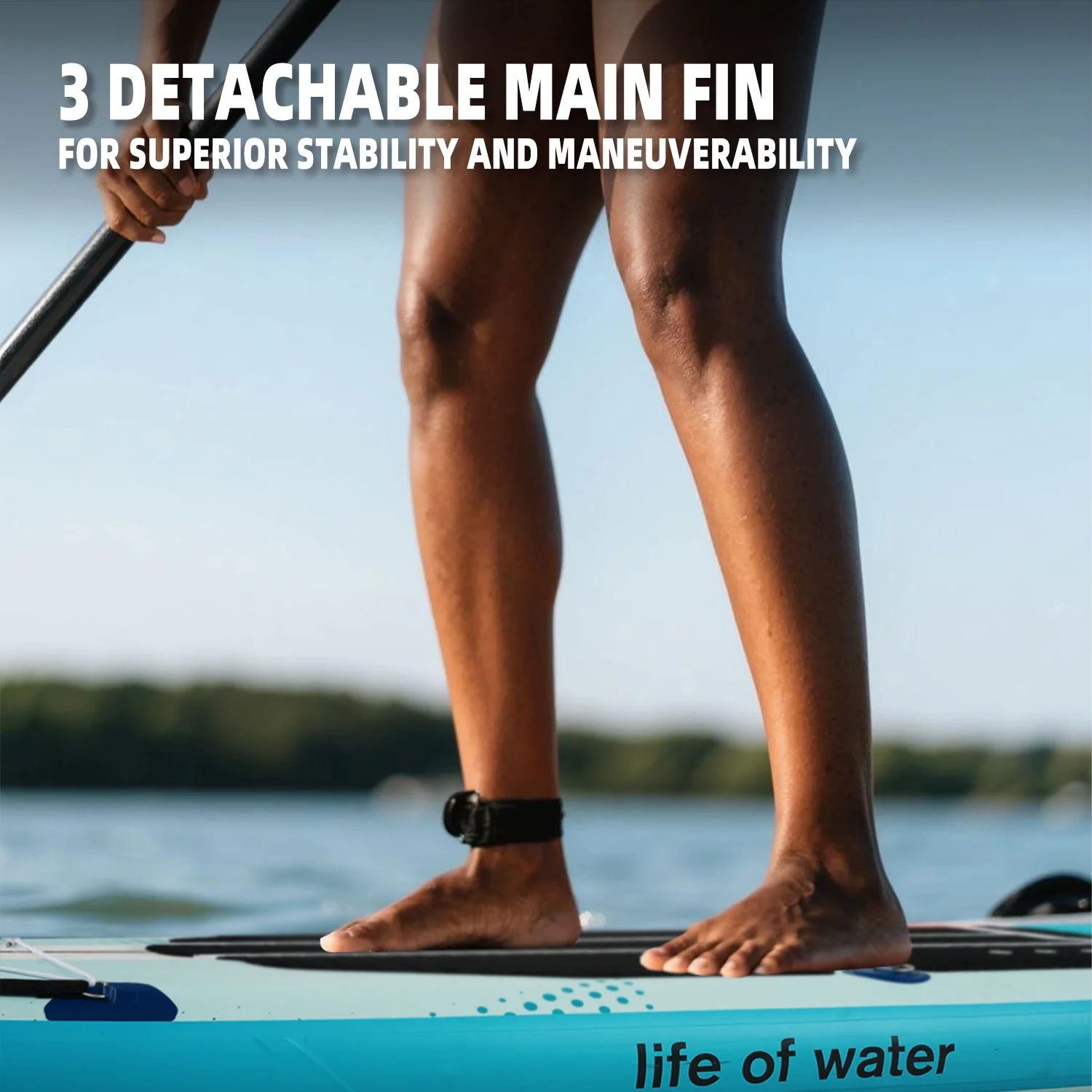 MSEASFREE Inflatable Paddle Board Stand up Paddle Board with Premium SUP Accessories - Image 2