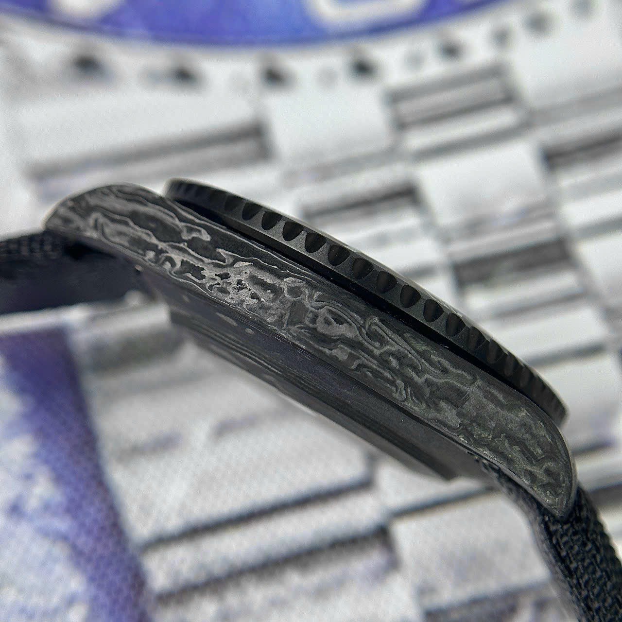 Rolex Submariner Diw Replica 1:1 Watch Carbon Ultra Light 40mm - Top club
