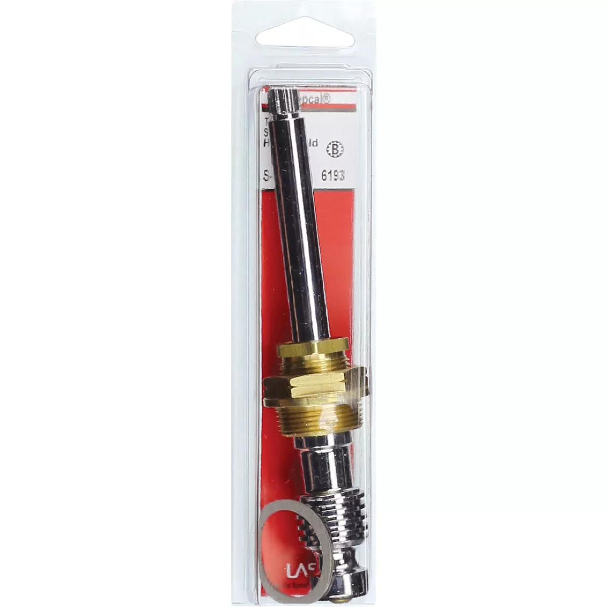 Lasco Repcal #6193 Hot/Cold Brass Assembly Bathtub Stem