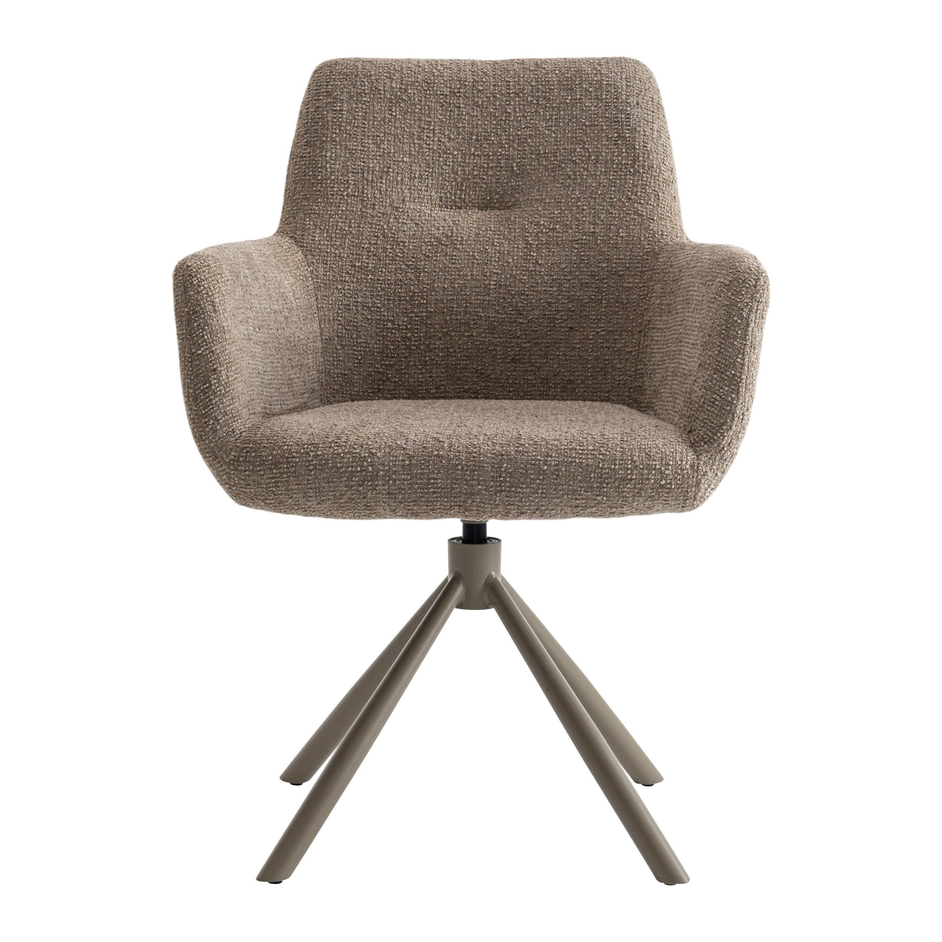 Blokker Weld Eetkamerstoel - Taupe