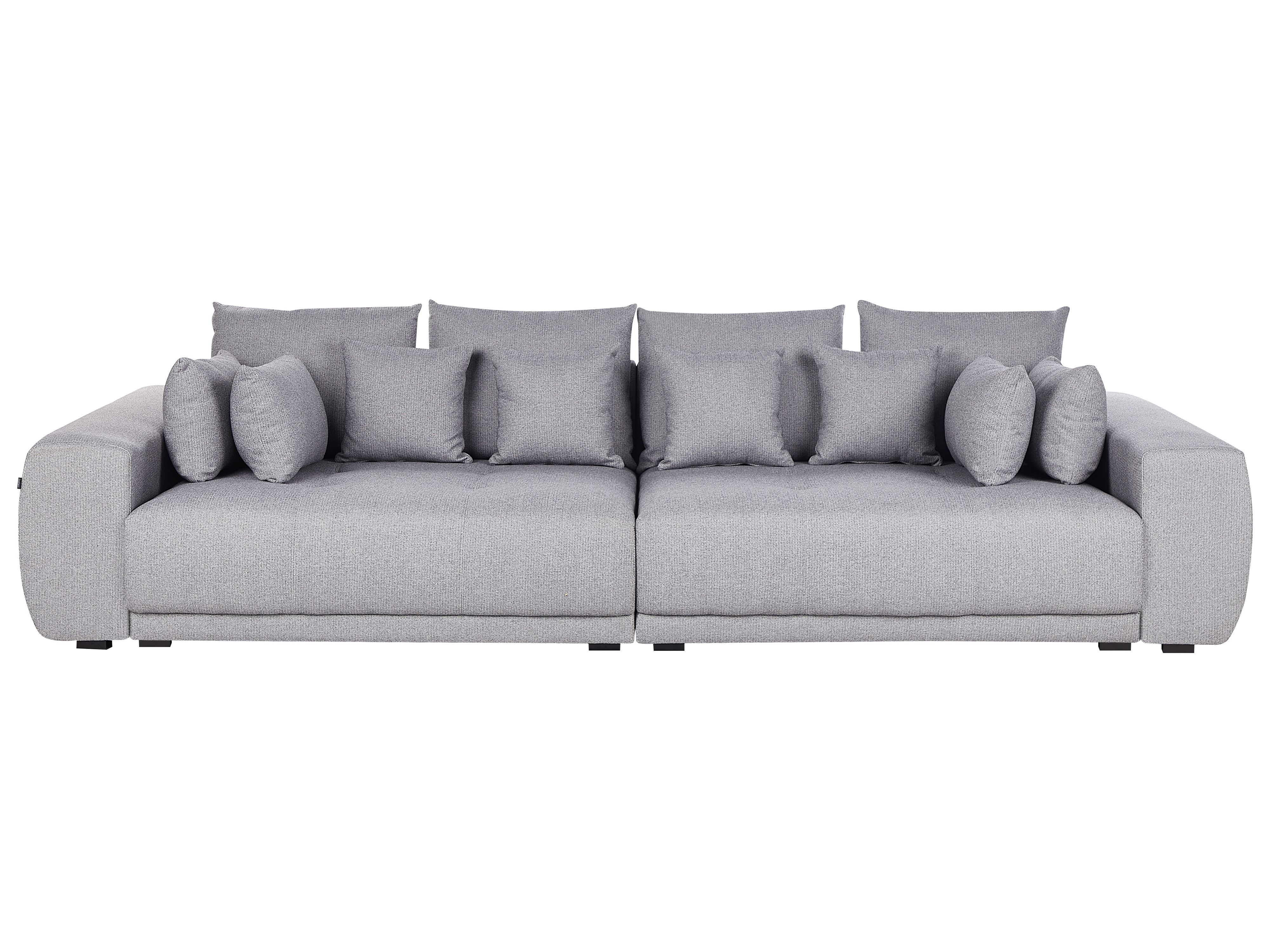 Sofa 4 Seater TORPO Fabric Grey