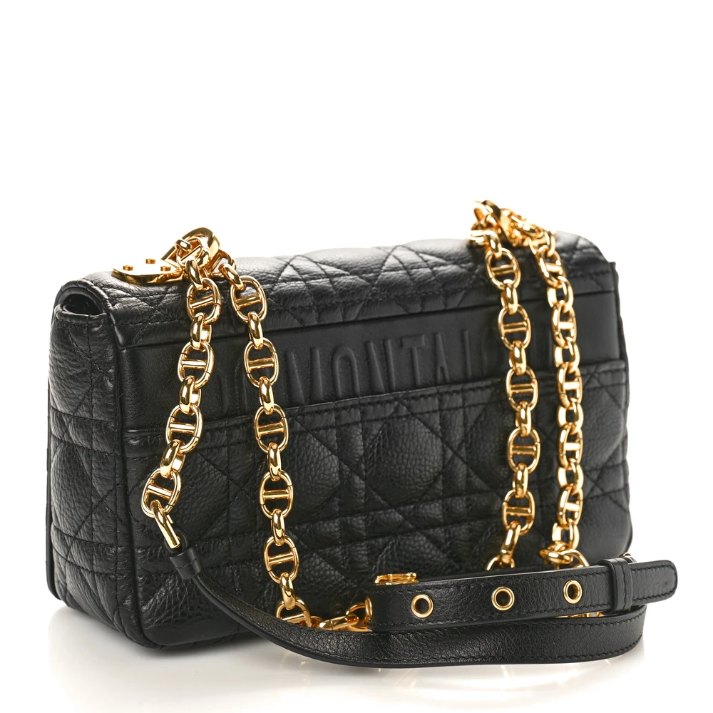 Top Quality Dior Replica Handbags – Black Cannage & Gold Hardware1:1High-quality replica
