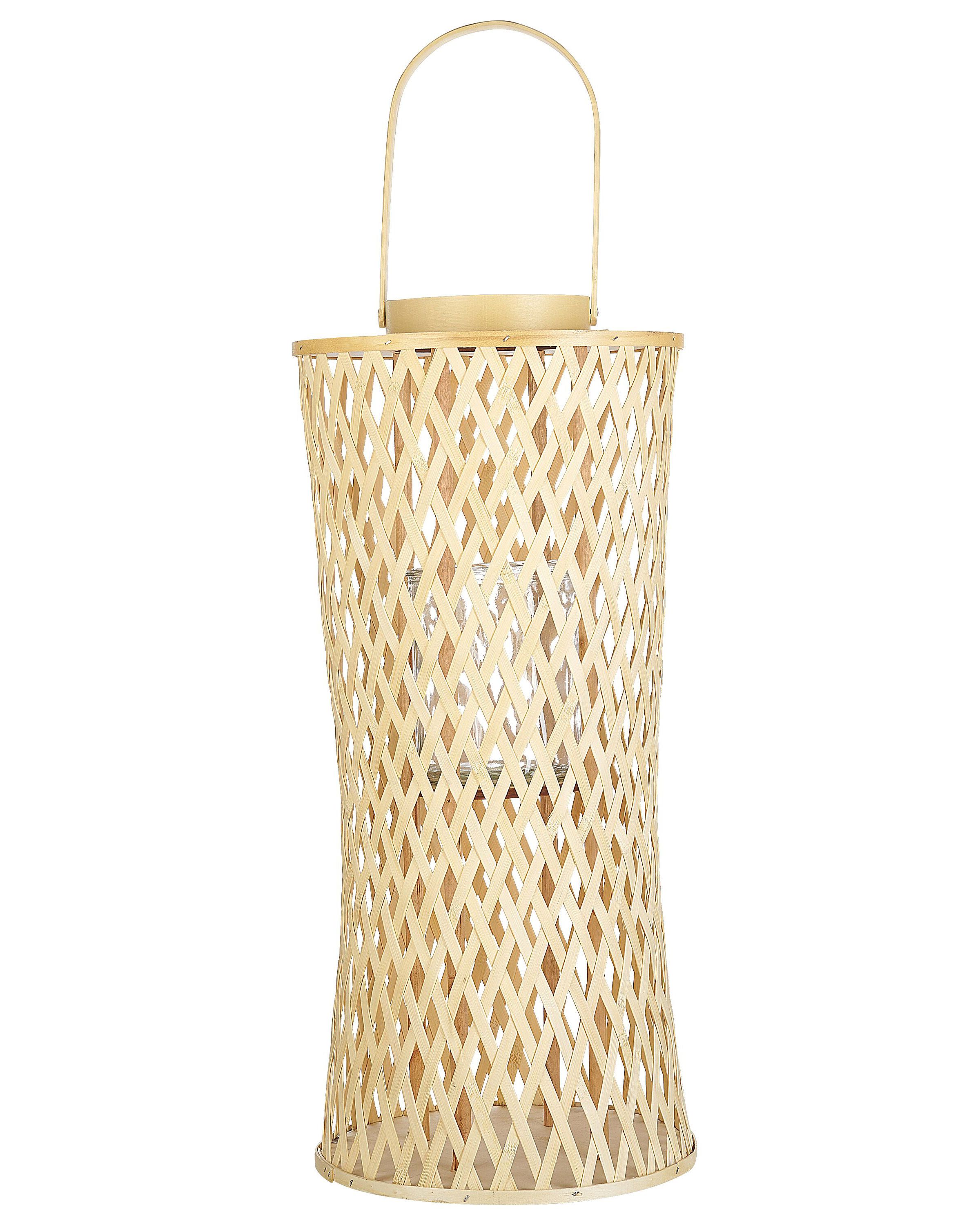 Lantern MACTAN Bamboo 58 cm Natural