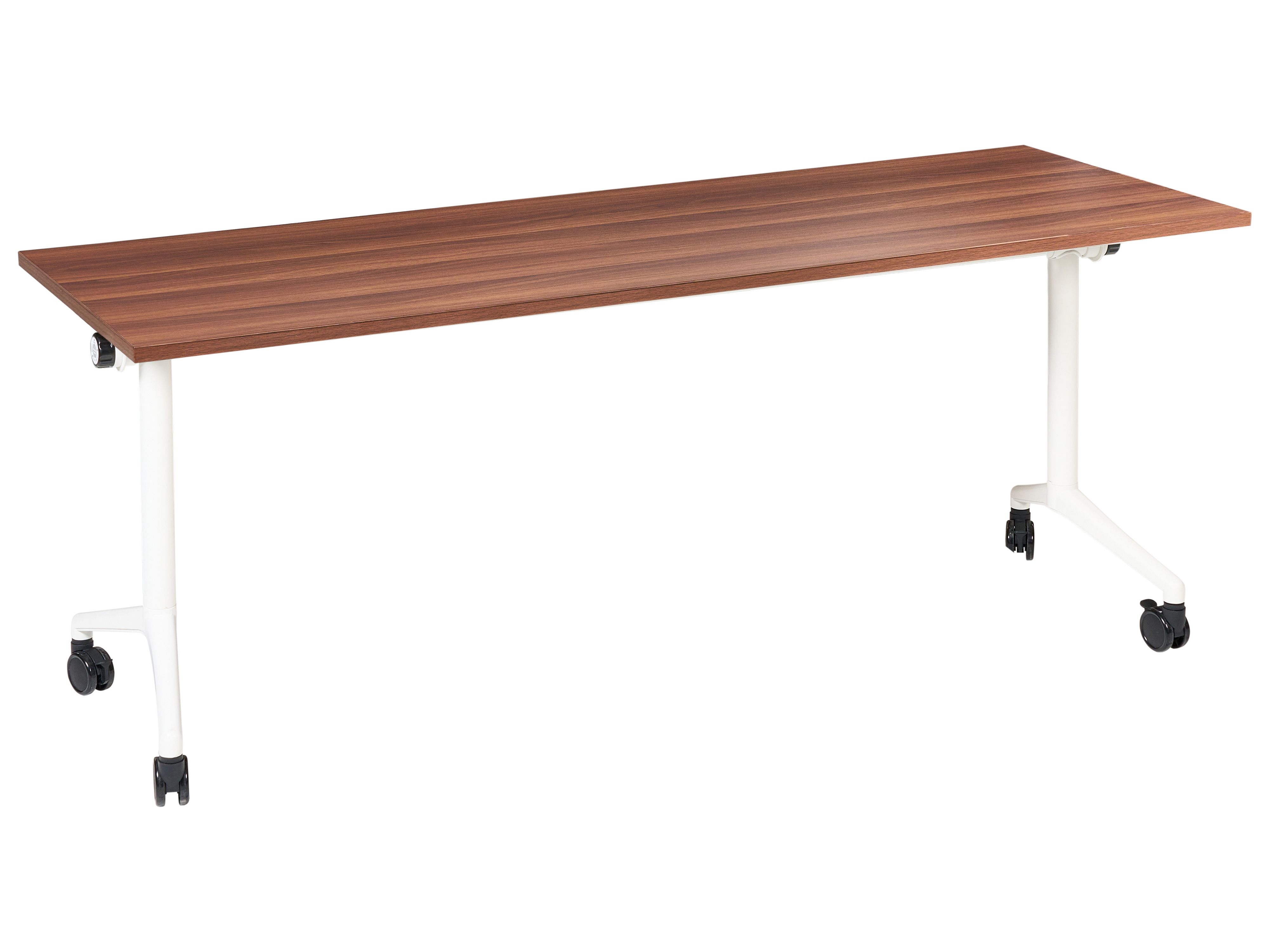 Foldable Office Desk CAVI Dark Brown 180 cm 60 cm
