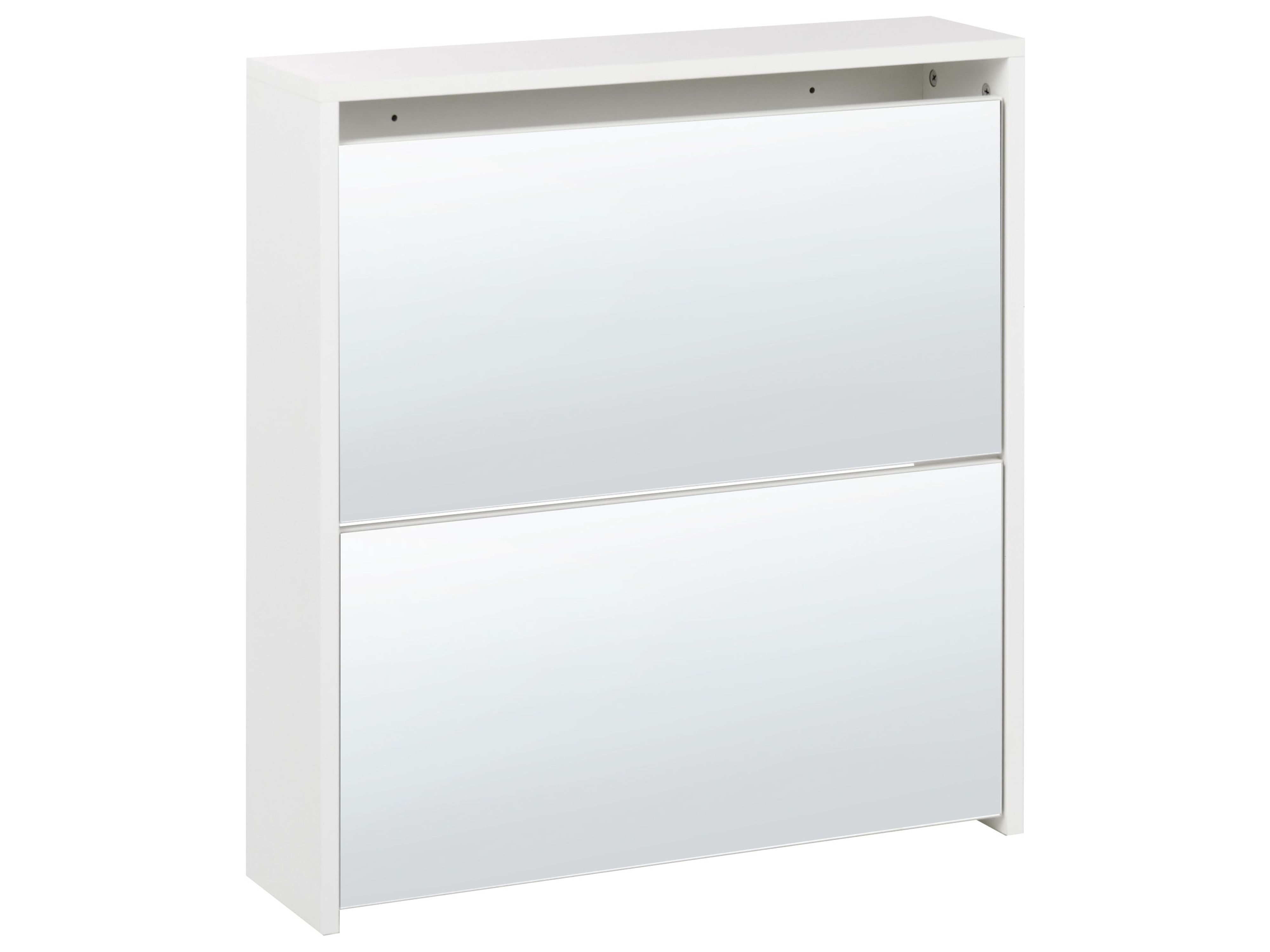 Shoe Storage Cabinet MIDFIELD with Storage White