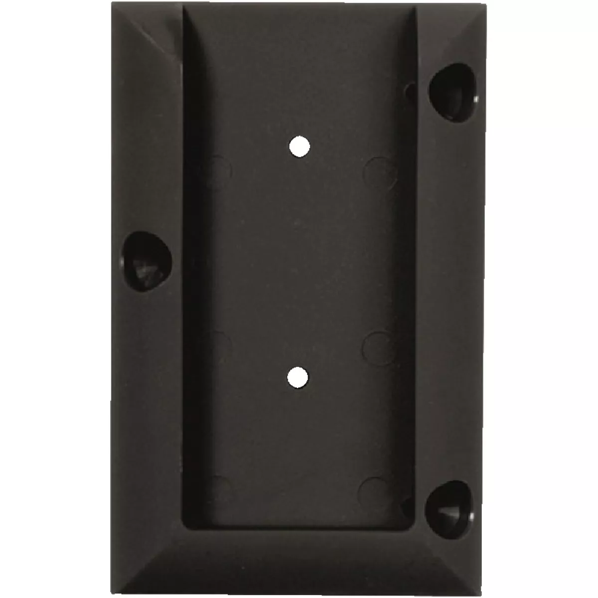 Deckorators Black Plastic Rail Bracket (2-Pack)