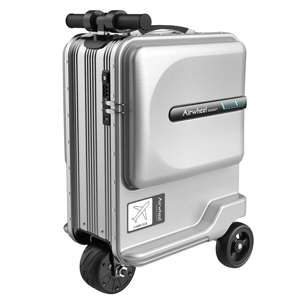 Airwheel 20 Inch SE3miniT Smart Robot Electrical Riding Luggage Ride on Scooters Carry On Luggage for Travel