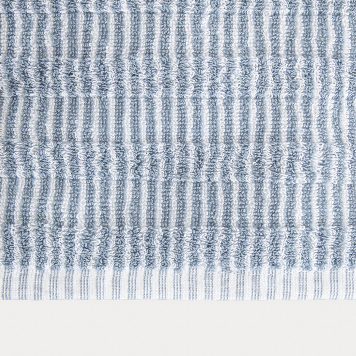 Ręcznik TIRAS niebieski w paski 70x130 cm