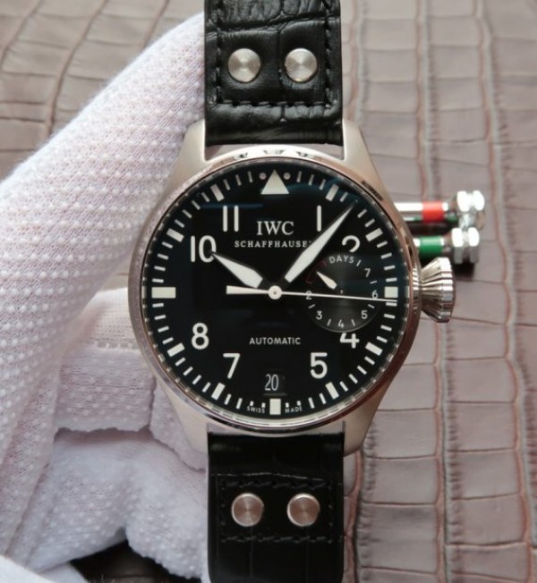 Replica IWC ZF Big Pilot IW500901 Leather Strap A51111 - Top club