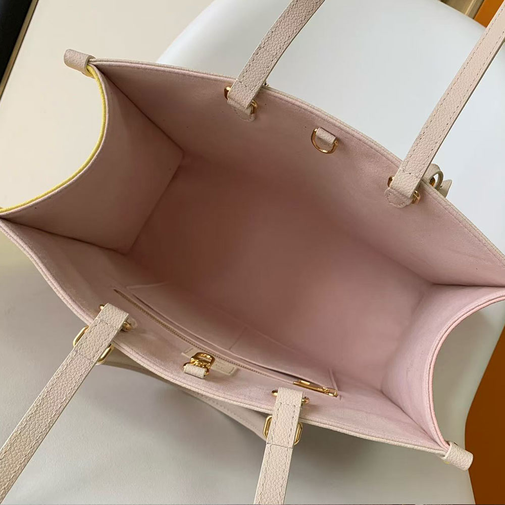 Louis Vuitton Onthego MM Rose Beige M461281:1High-quality replica