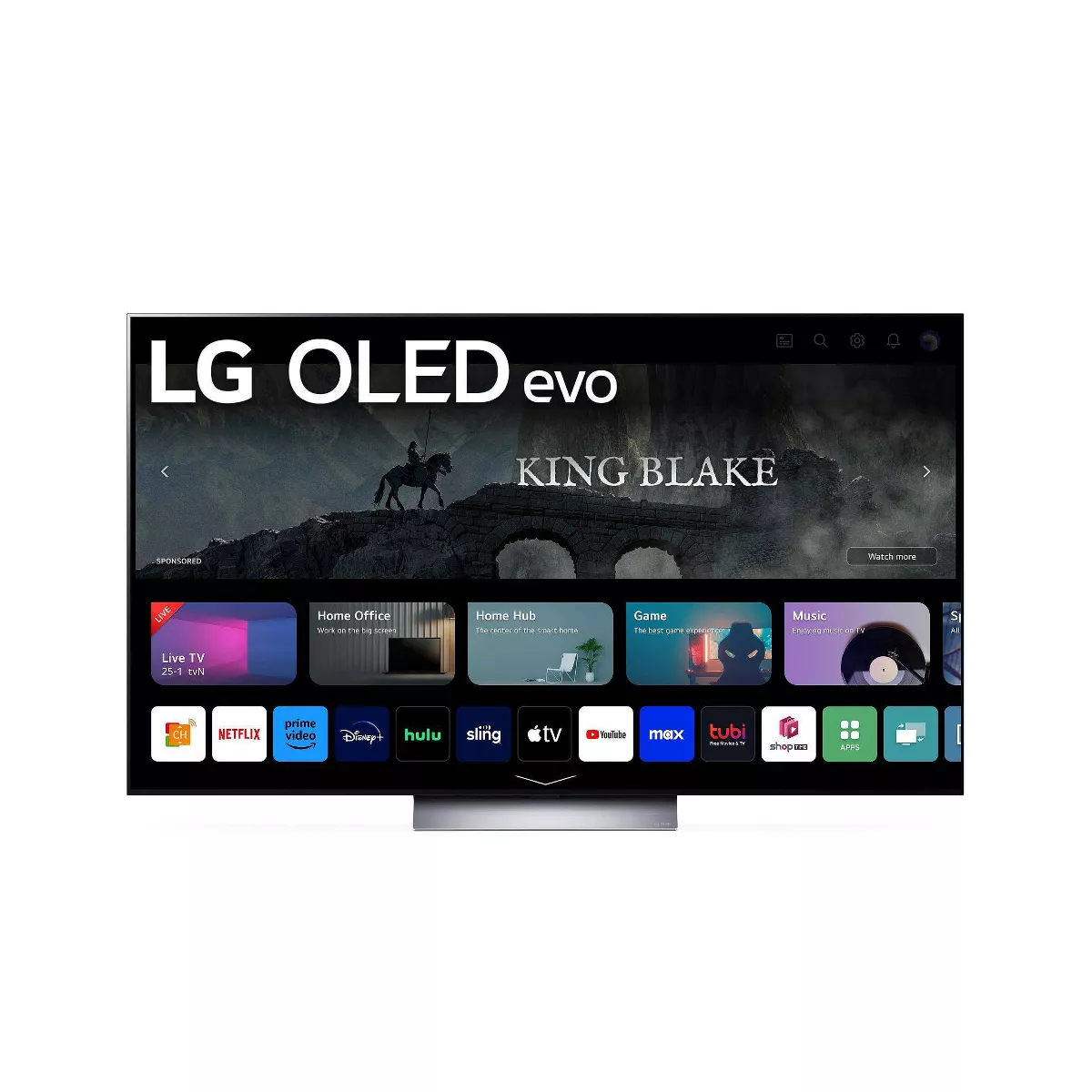 LG 65′′ Class 4K UHD 2160p Smart OLED TV - Image 3