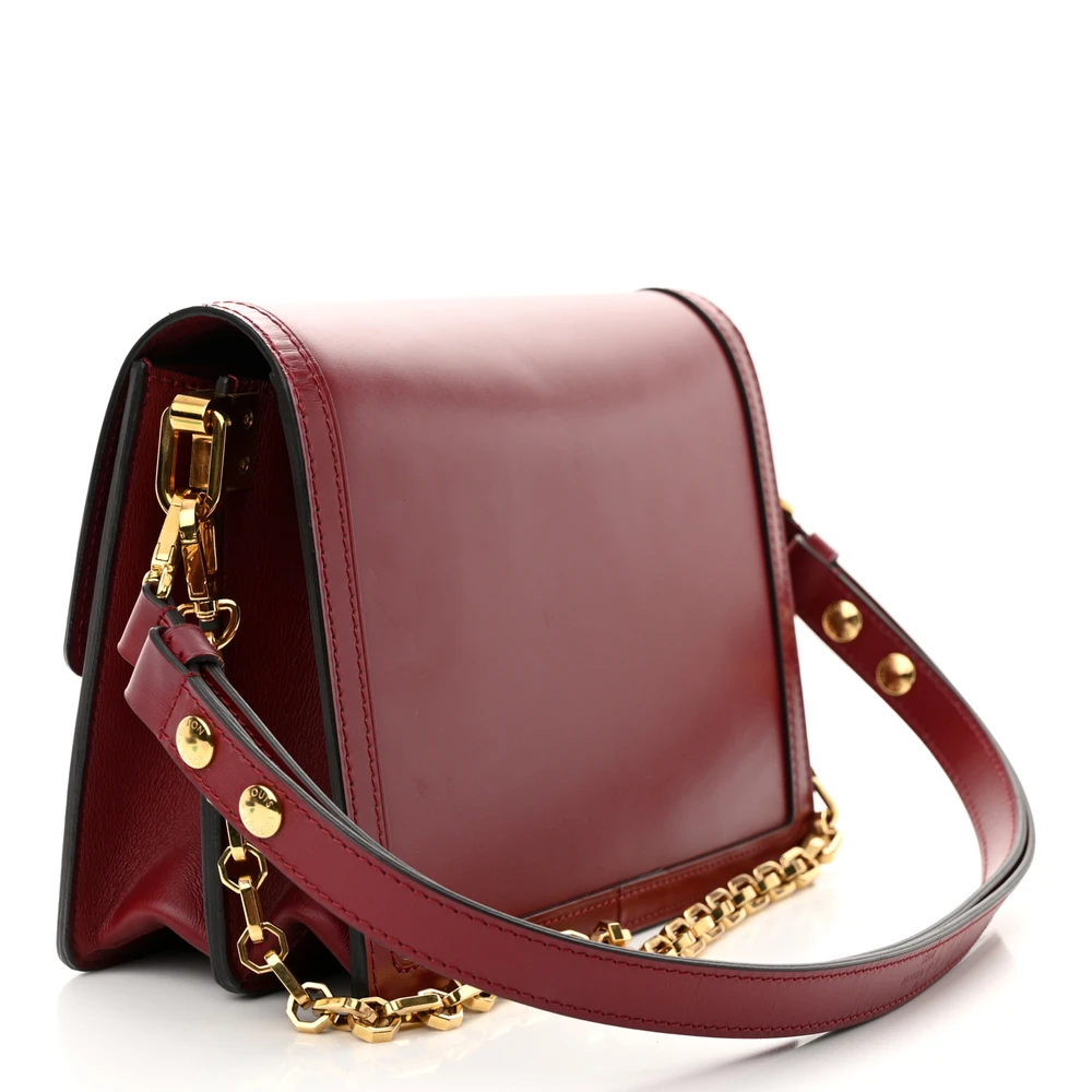 Louis Vuitton Cherry Berry Smooth Calfskin Leather Dauphine MM Brass Hardware Replica1:1High-quality replica
