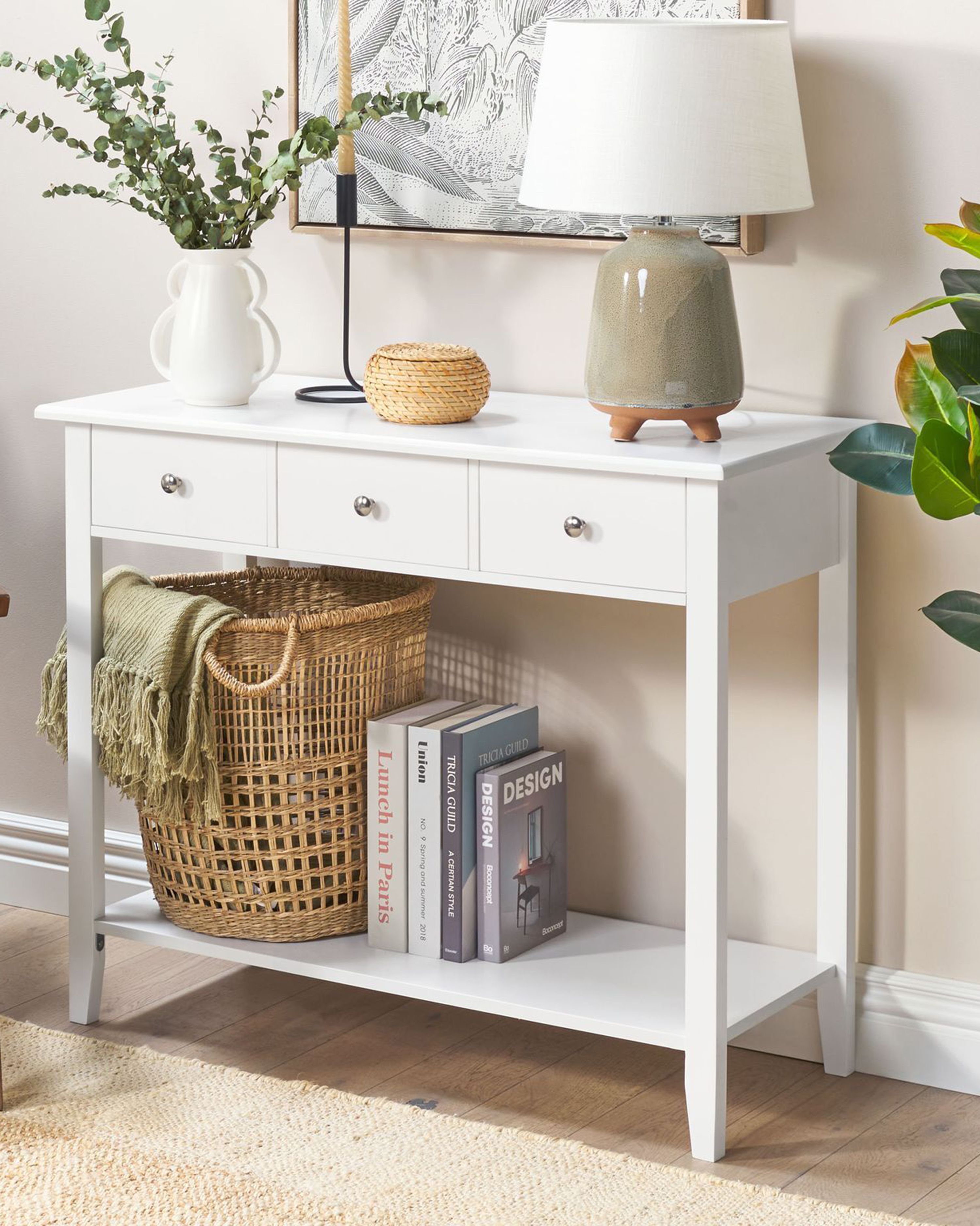 Console Table GALVA White
