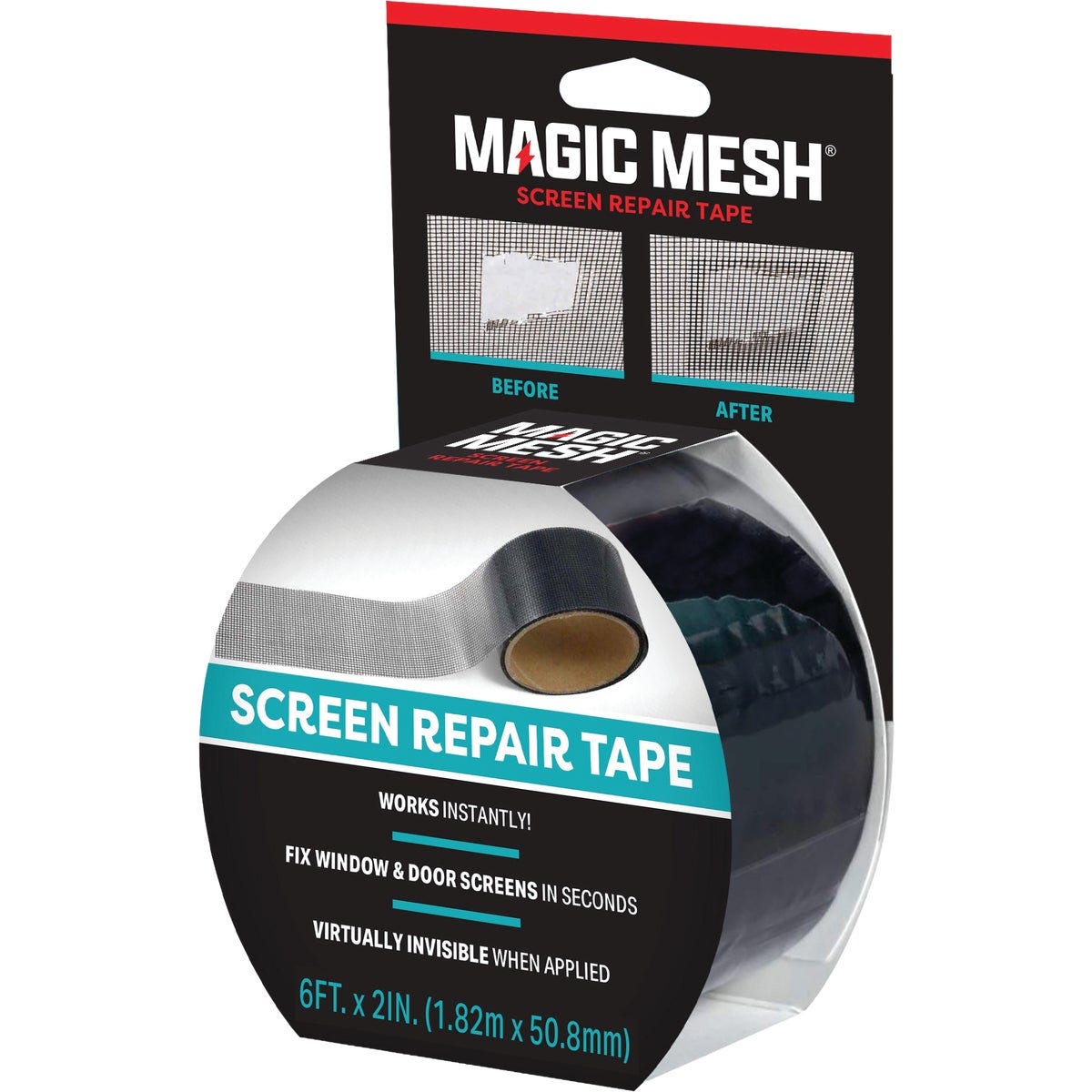 Magic Mesh 6 Ft. x 2 In. Screen Repair Tape