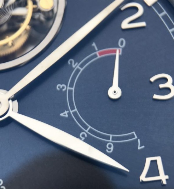 Replica IWC AZ Portuguese Tourbillon IW5046 Blue Dial - Top club