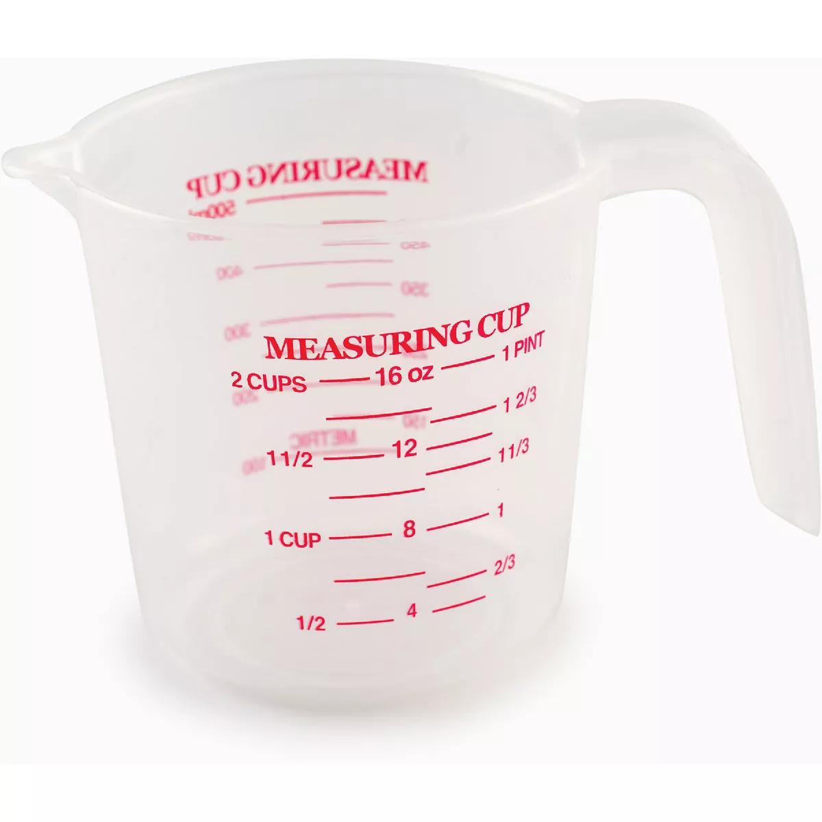 Norpro 2 Cup White Plastic Measuring Cup