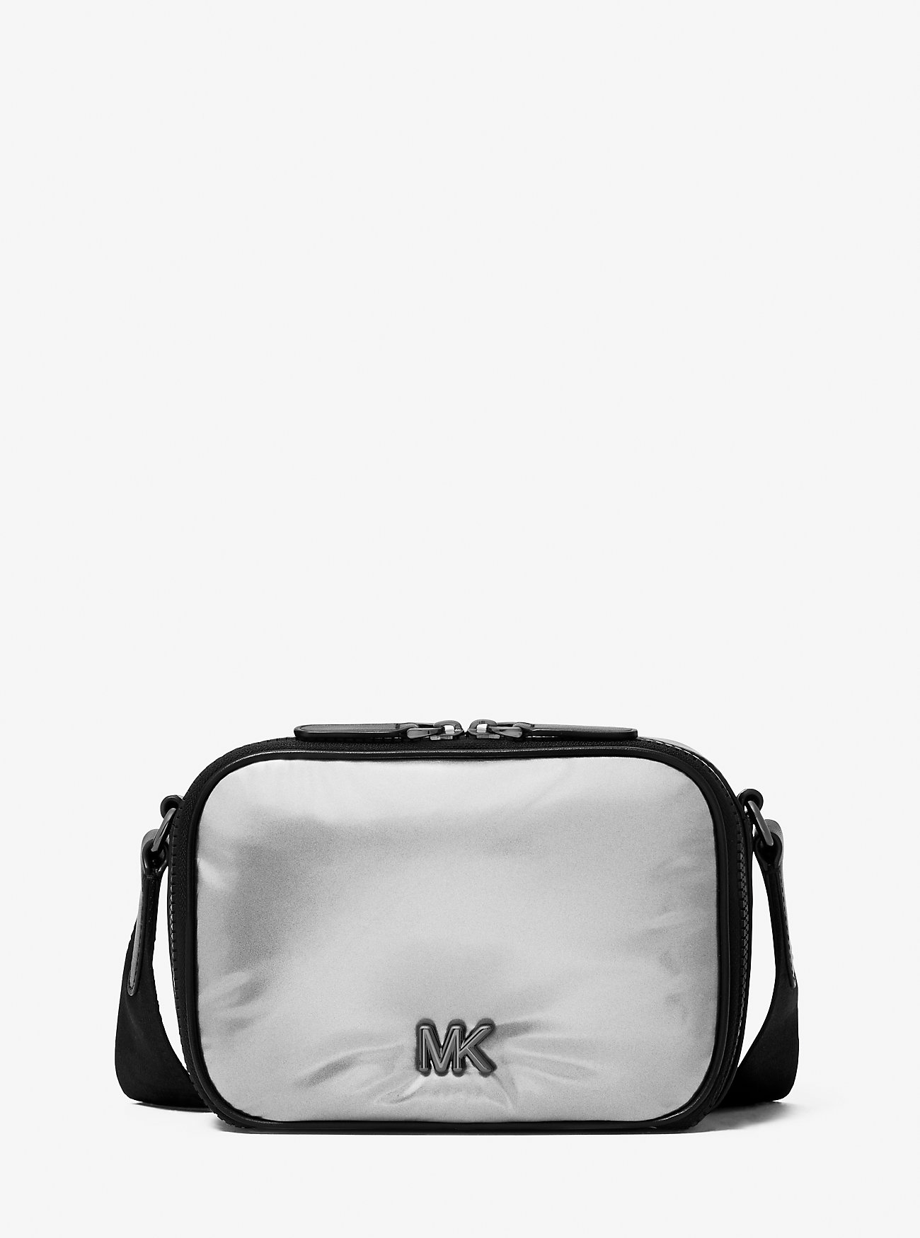 Brooklyn Puffy Metallic Crossbody Bag