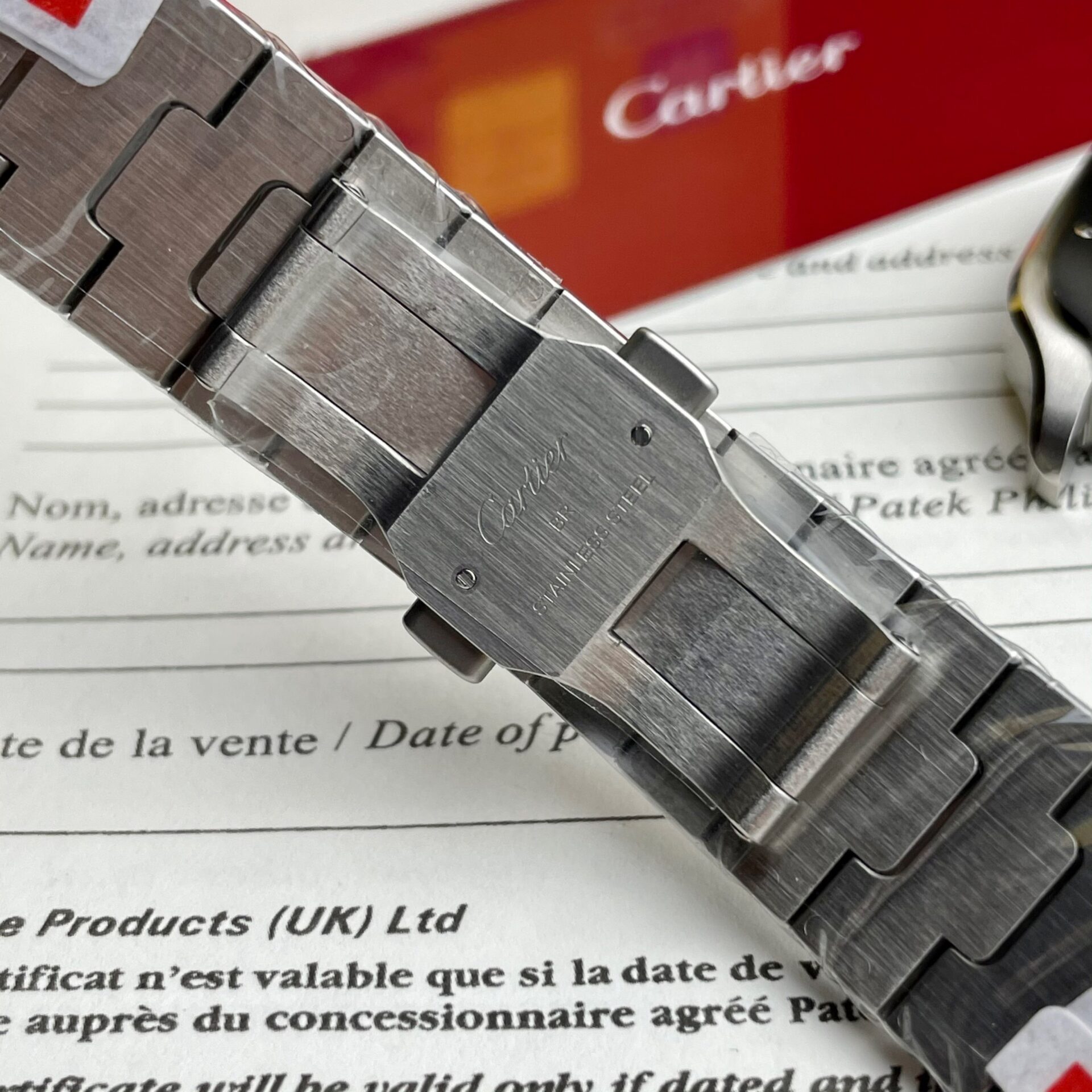 Cartier Santos WSSA0037 Replica 11 Watch Grey Dial BV Factory 39.8mm - Top club