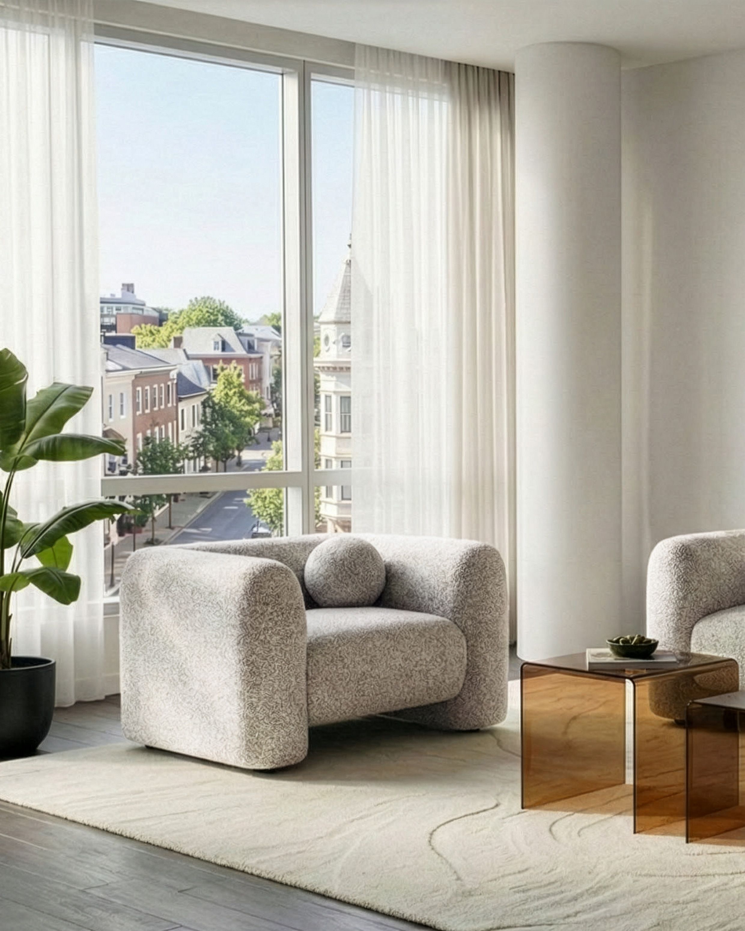 Armchair LEIREN Beige