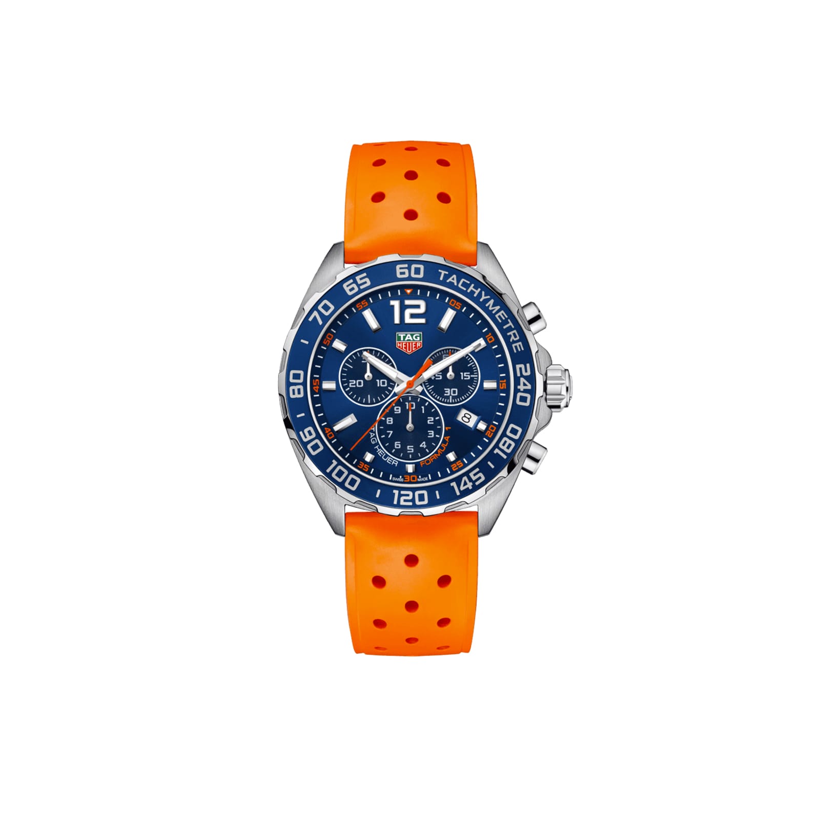 TAG Heuer Replica Watch Formula 1 Chronograph Quartz 43 mm Steel(1:1 replica) - Top club