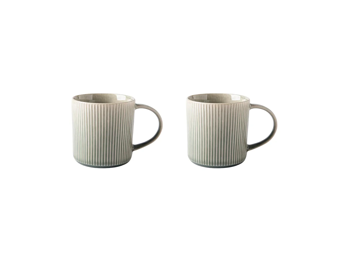 Lot de 2 mugs vert - 
