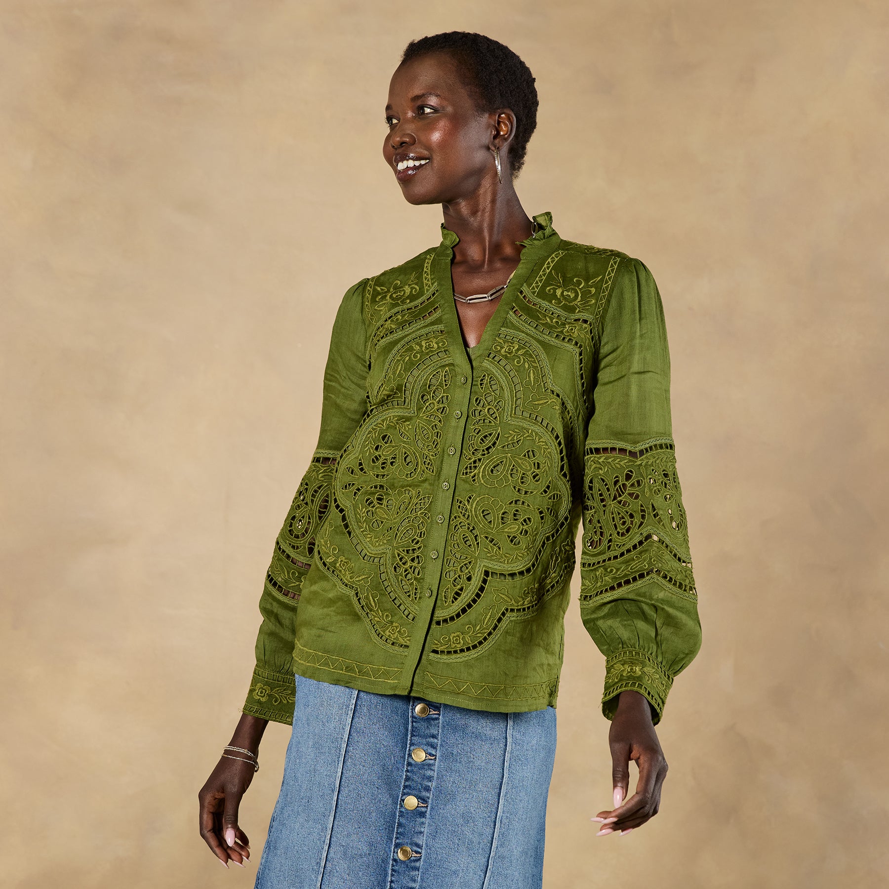 Bingham Lace Top - Sundance Clothing